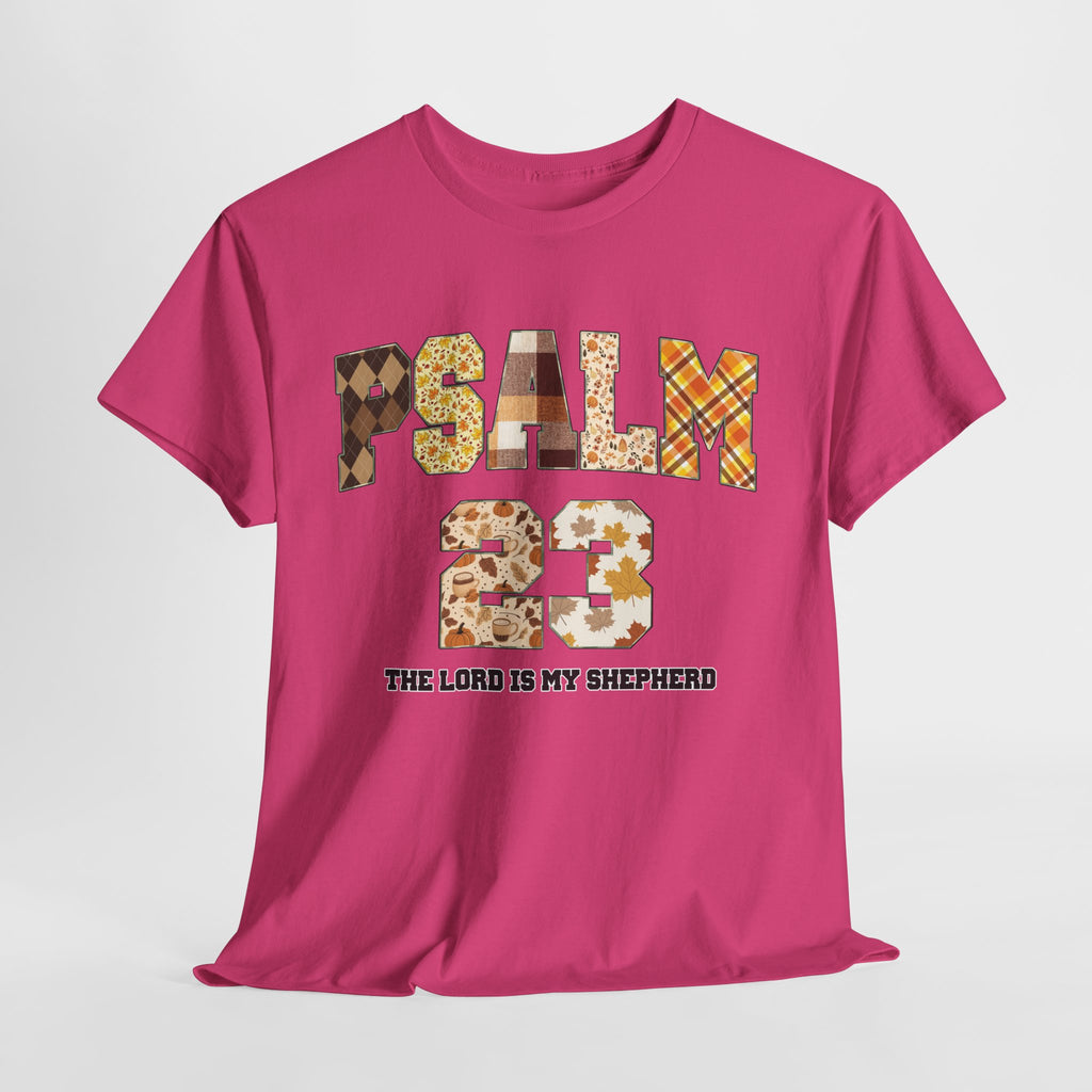 Psalm 23 Patchwork Unisex Cotton Tee