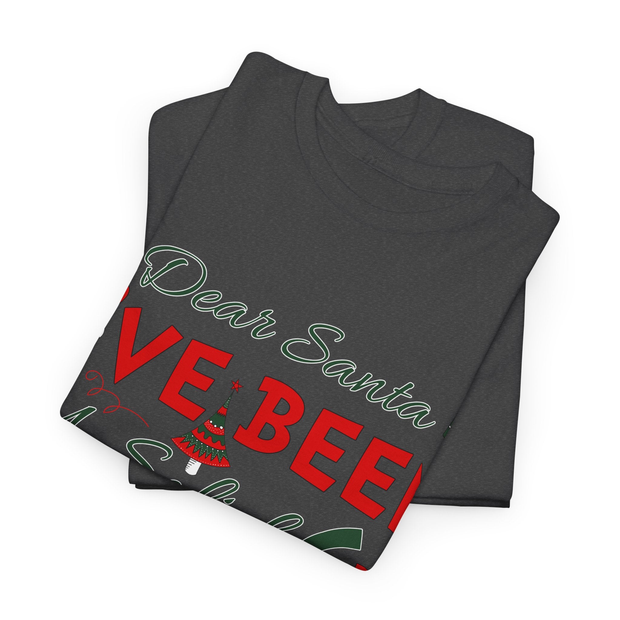 Funny Christmas “Dear Santa, I’ve Been A Solid 67, Maybe A” Unisex Cotton Tee