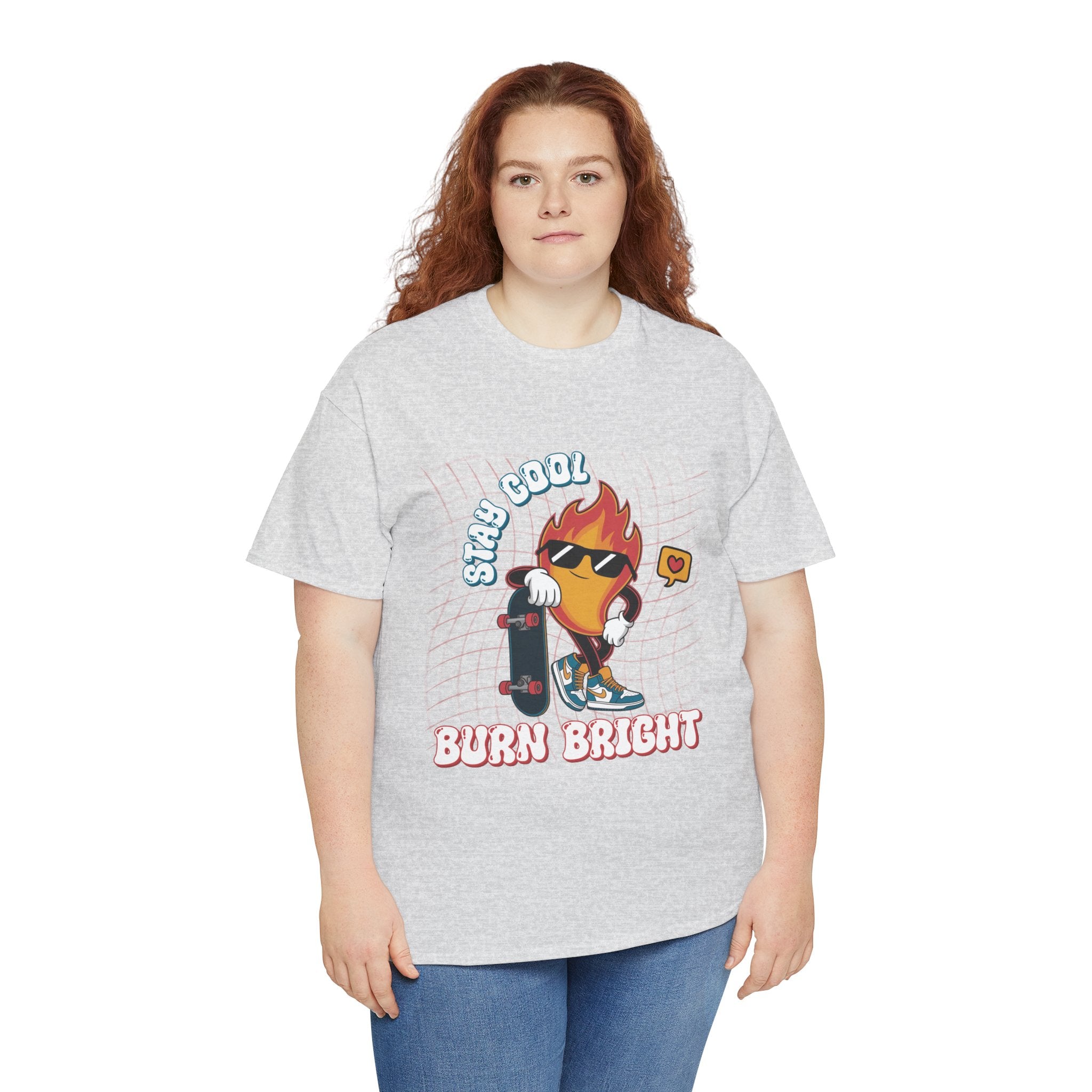 Stay Cool Burn Bright Unisex Tee