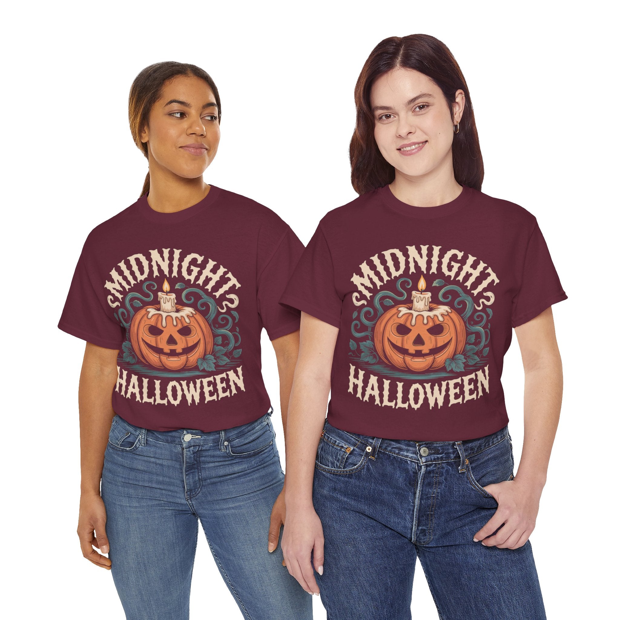 Midnight Halloween Pumpkin Tee