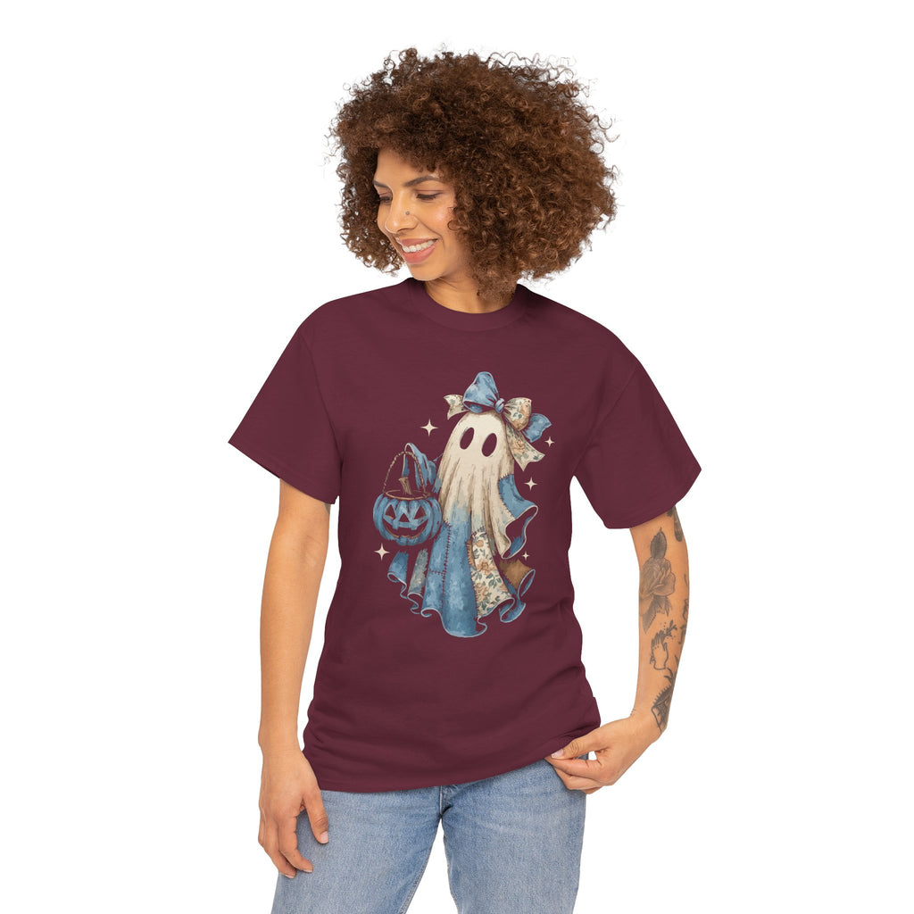 Ghost Halloween Unisex Cotton Tee
