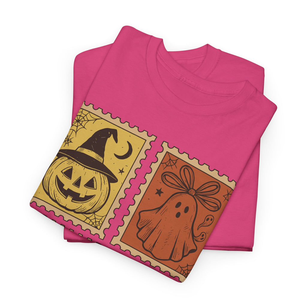 Halloween Stamp Collection Unisex Cotton Tee