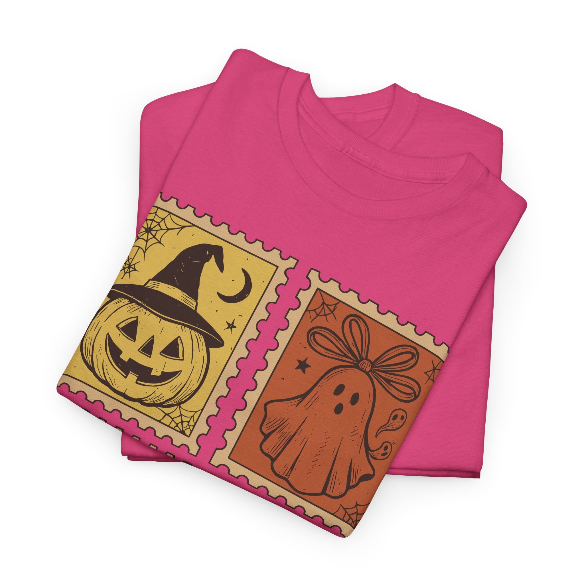 Halloween Stamp Collection Unisex Cotton Tee