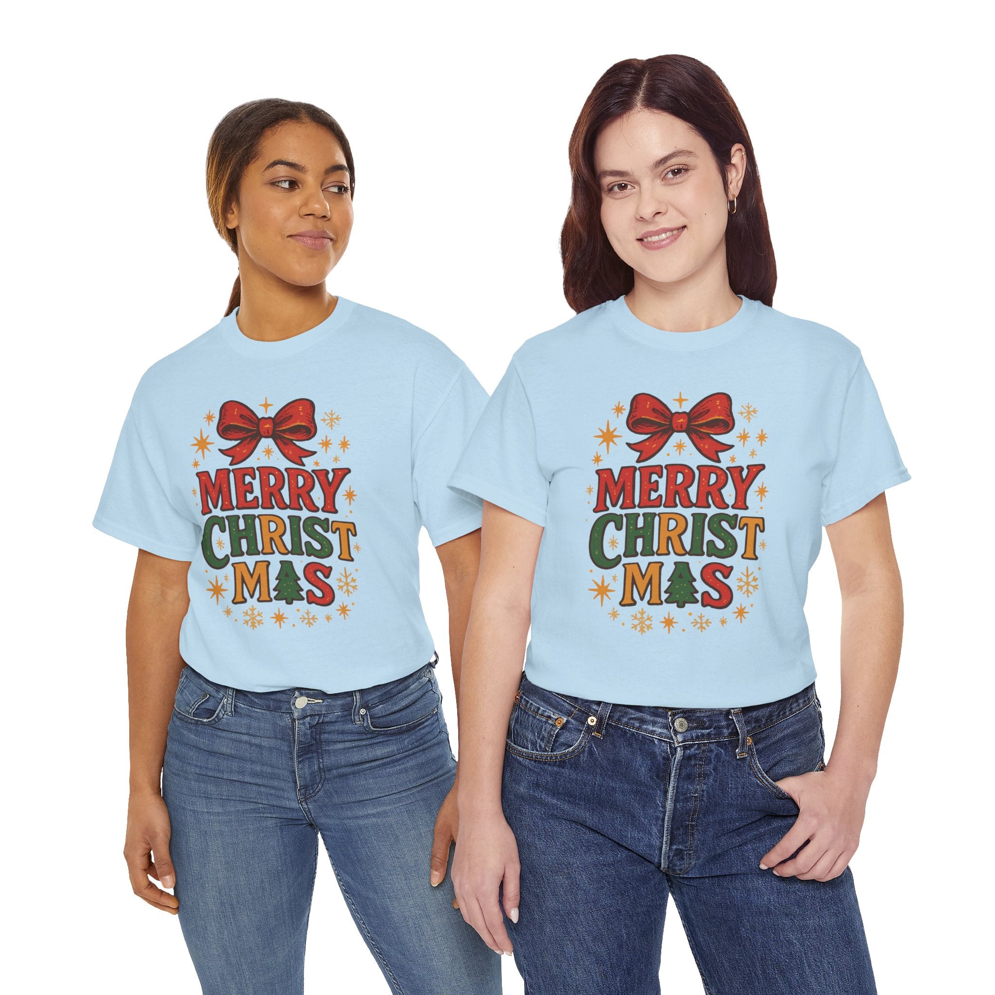 Merry Christmas Unisex Cotton Tee