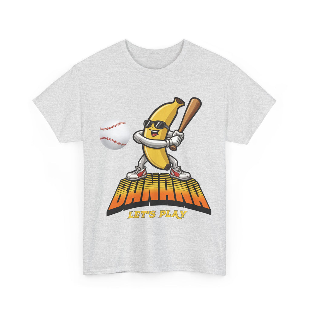 Banana Playing Baseball Tee