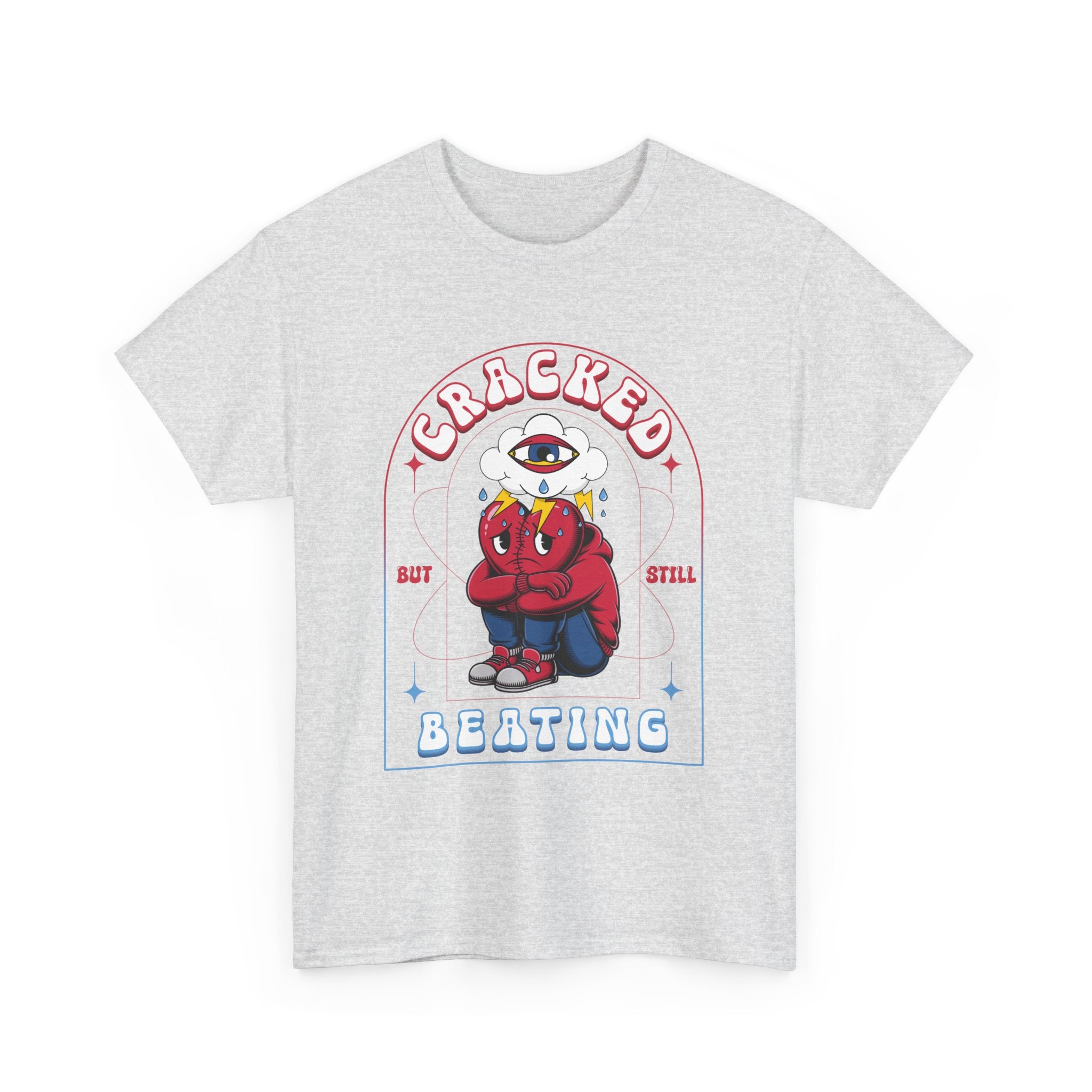 Cracked but still beating Tee