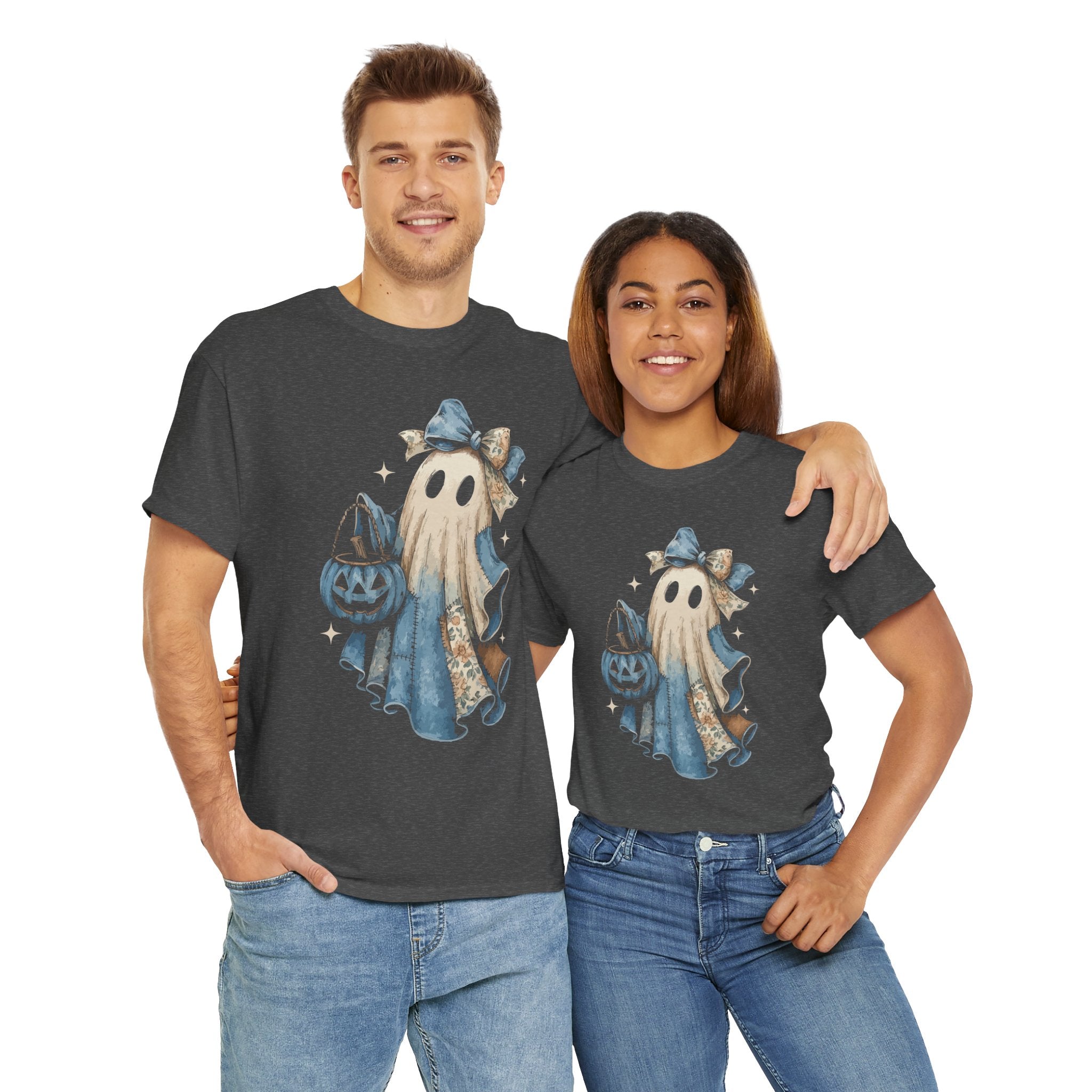 Ghost Halloween Unisex Cotton Tee