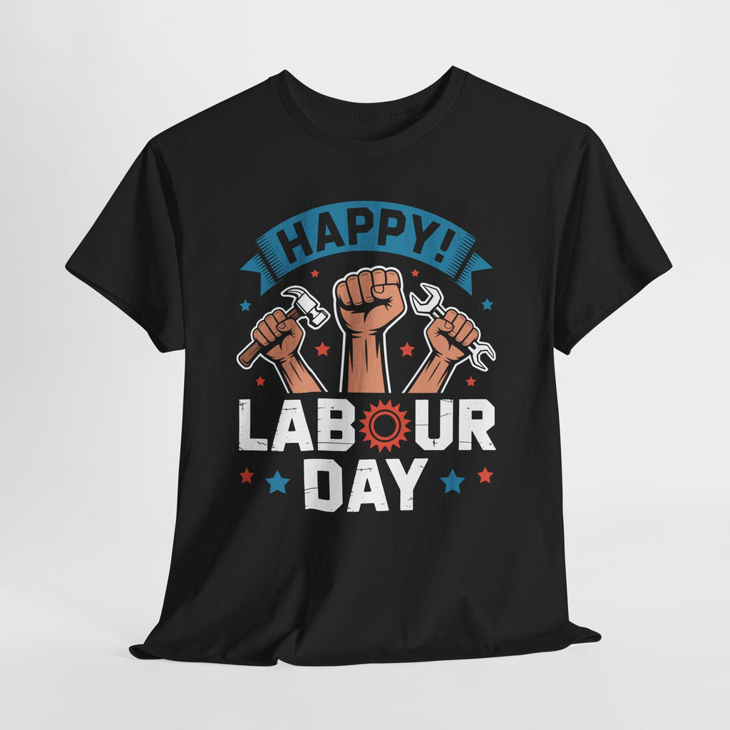 Happy US Labour Day Unisex Heavy Cotton T-Shirt