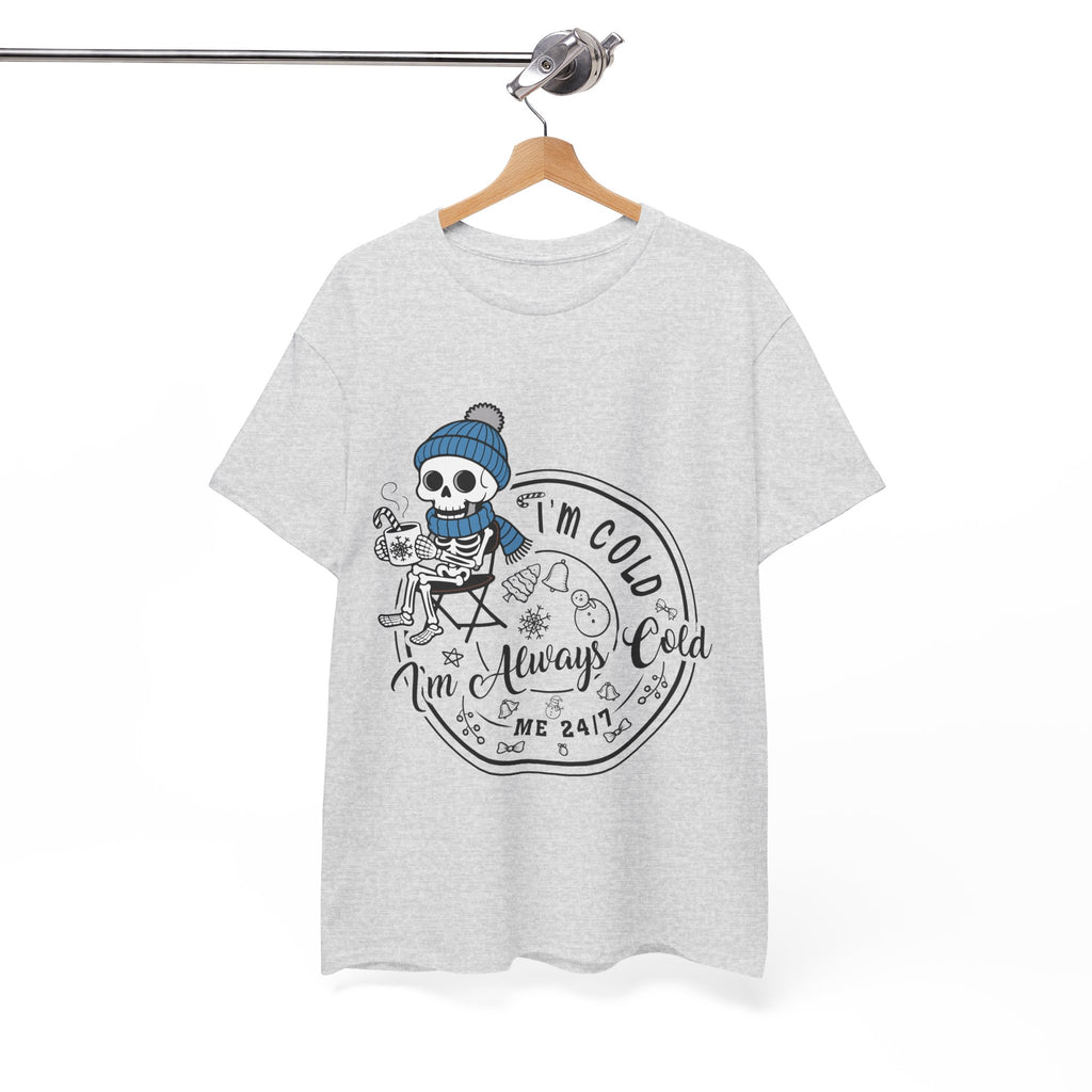 Cozy Skeleton Unisex Cotton Tee