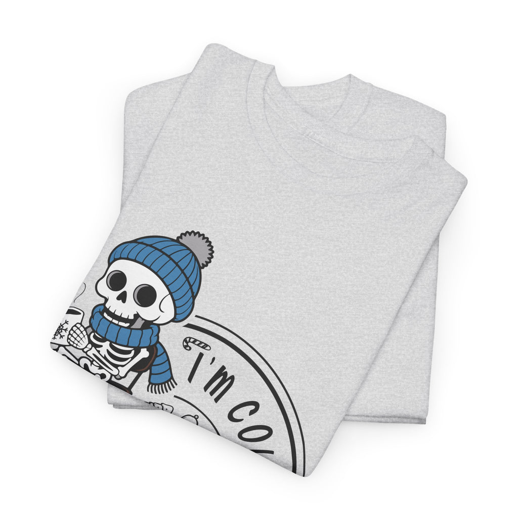 Cozy Skeleton Unisex Cotton Tee