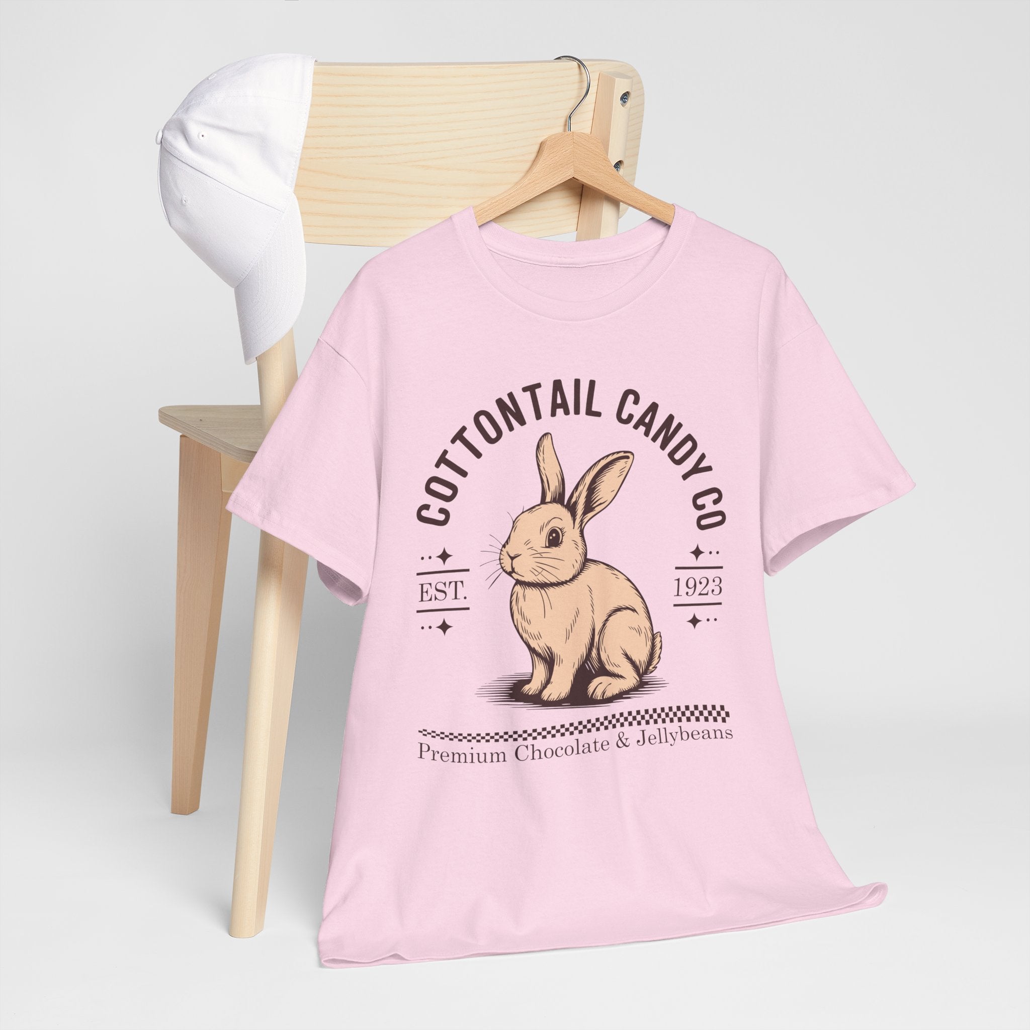 Cottontail Candy Co. Vintage Bunny Unisex Cotton Tee