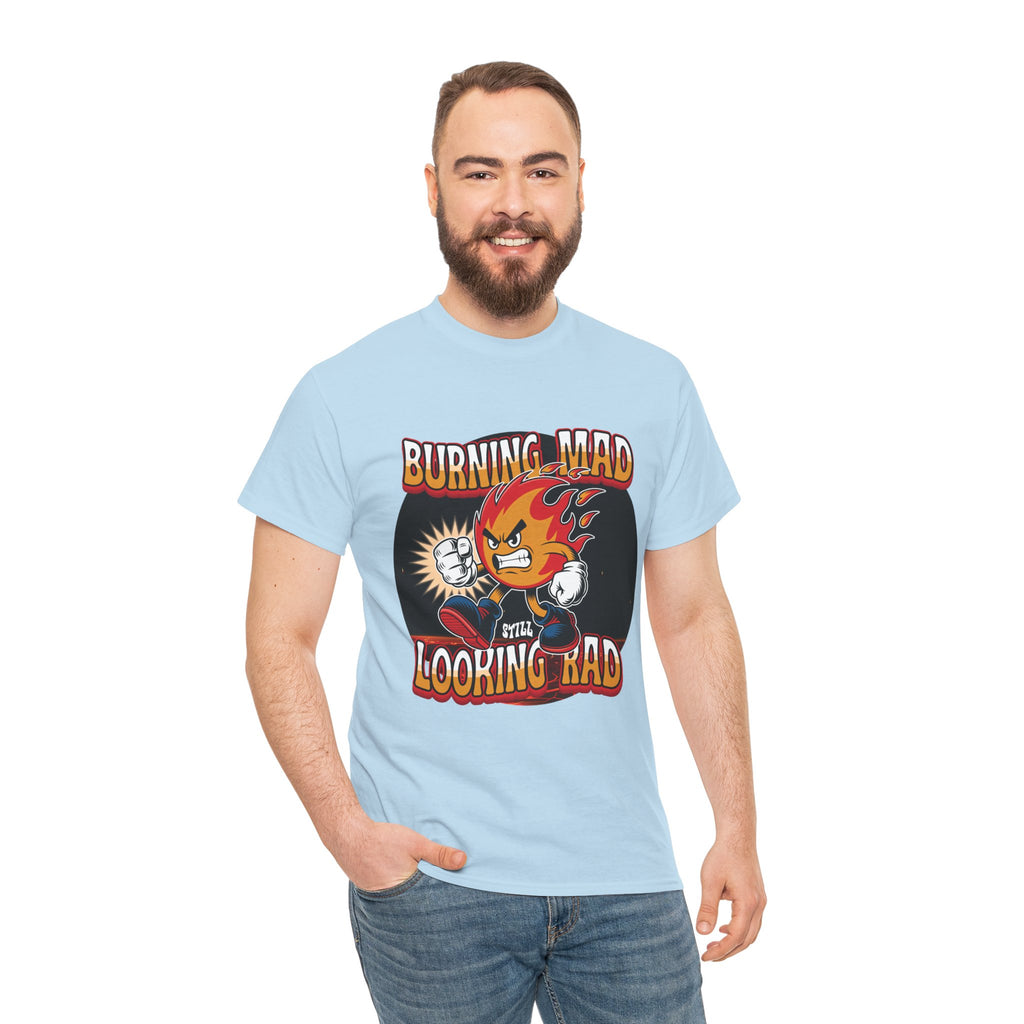 Burning Mad Looking Rad Unisex Tee