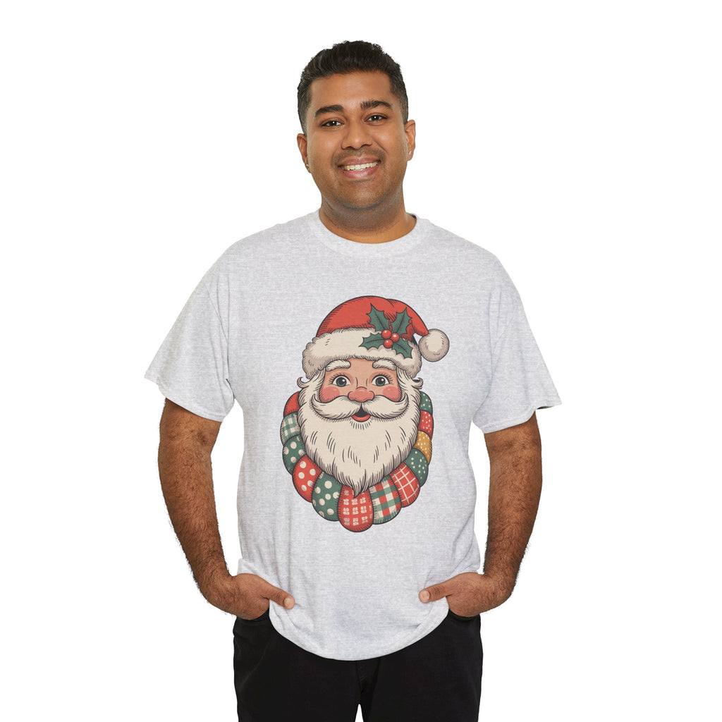 Vintage Santa Unisex Cotton Tee