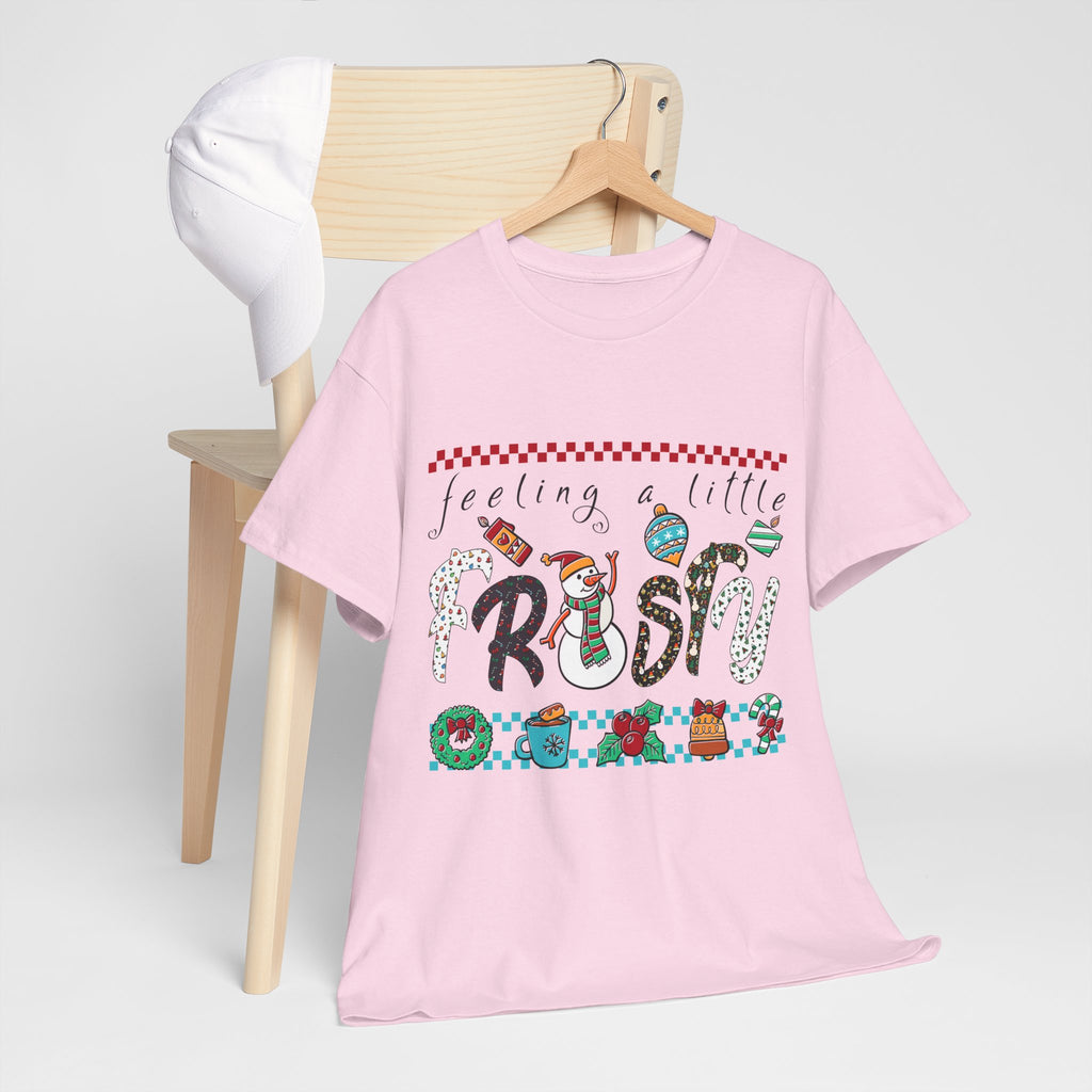 Christmas Frosty Unisex Cotton Tee