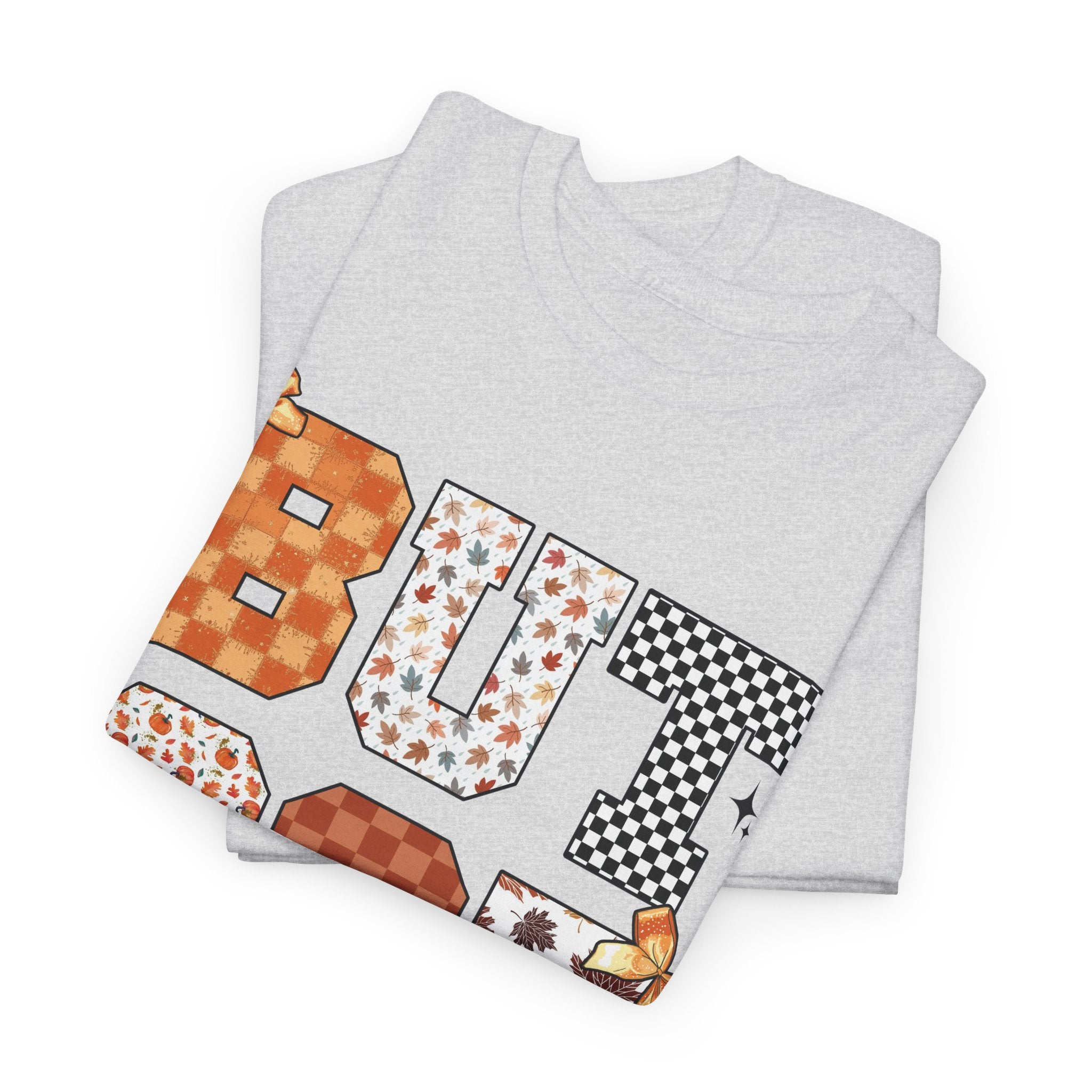 BUT GOD Fall Tee — “There was no way but God made the way”.Unisex Cotton Tee