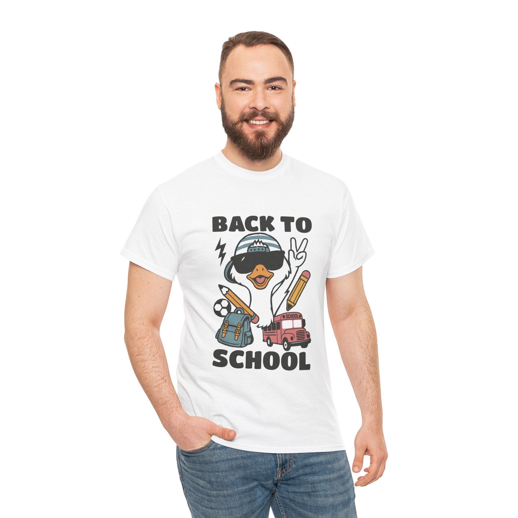 Back to School Unisex Heavy Cotton Tee