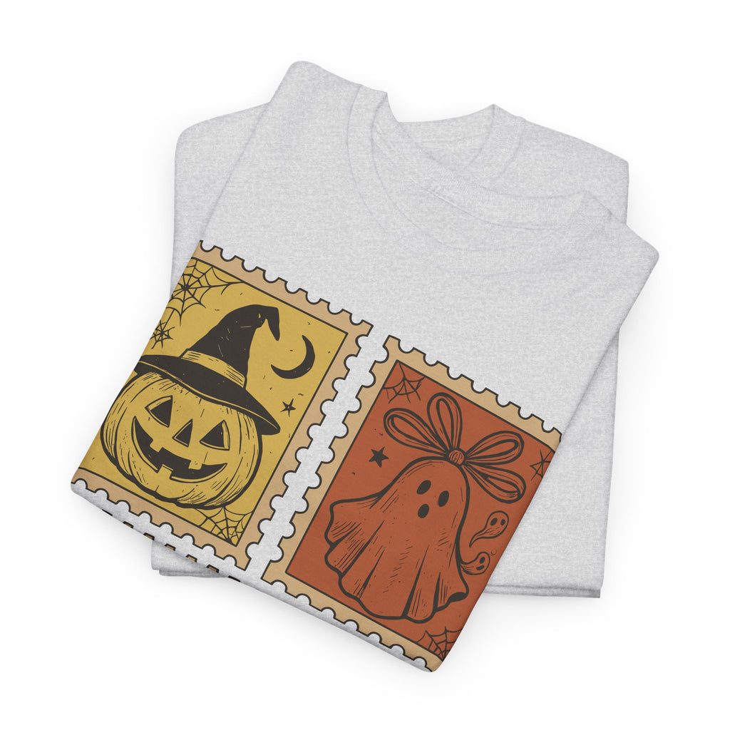 Halloween Stamp Collection Unisex Cotton Tee