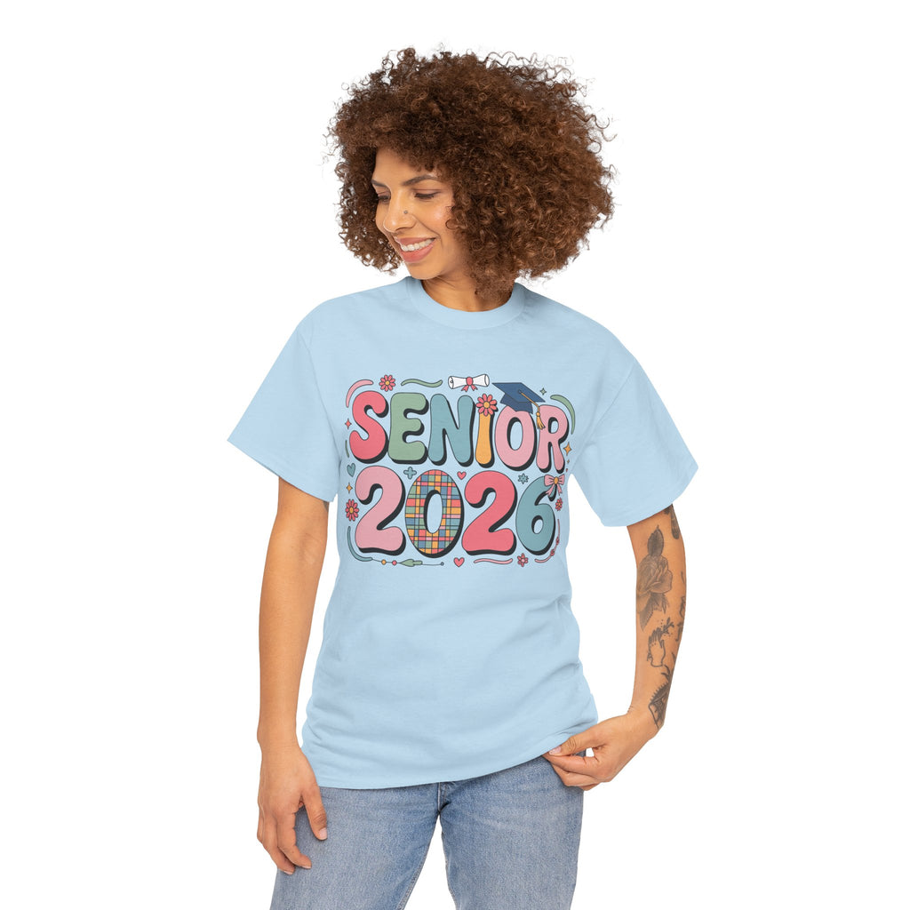 Senior Class of 2026 Unisex Cotton Tee