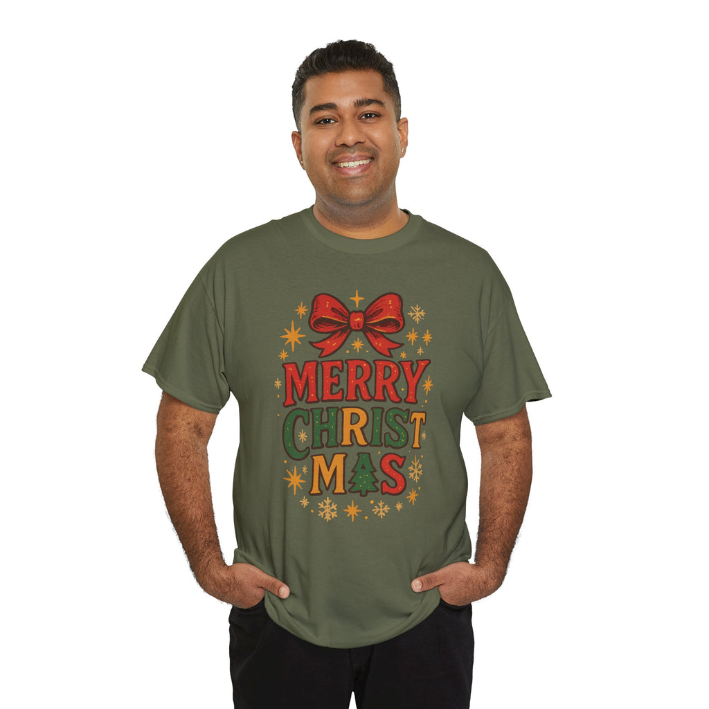 Merry Christmas Unisex Cotton Tee