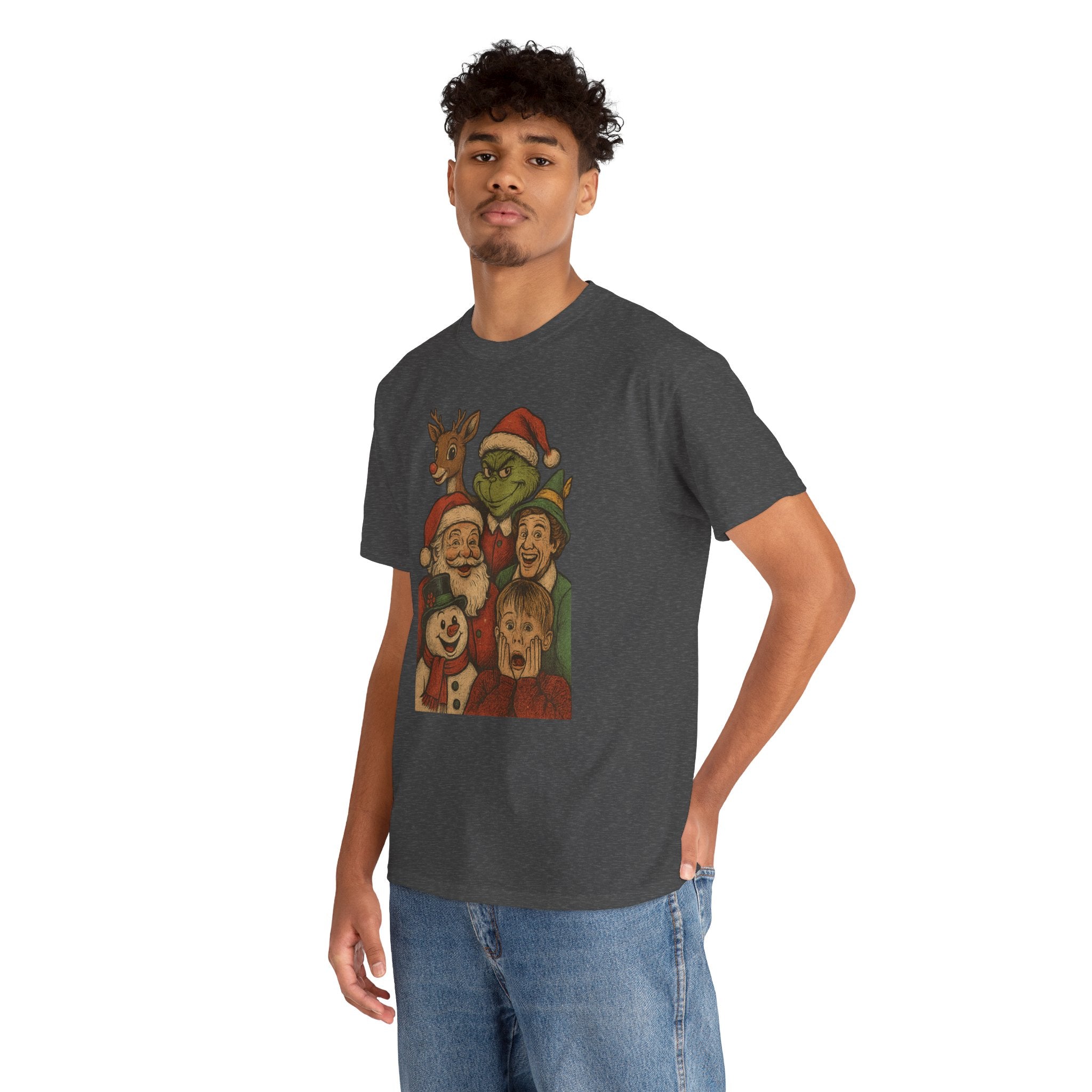 Christmas Icon Vintage Unisex Cotton Tee