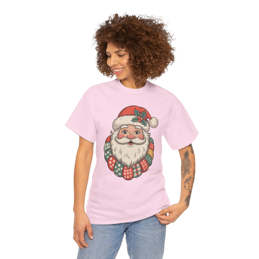 Vintage Santa Unisex Cotton Tee