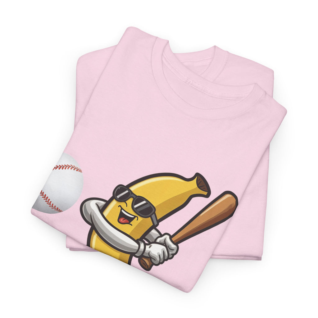 Banana Playing Baseball Tee