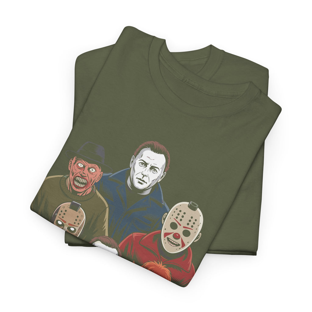 Horror Icons Unisex Cotton Tee