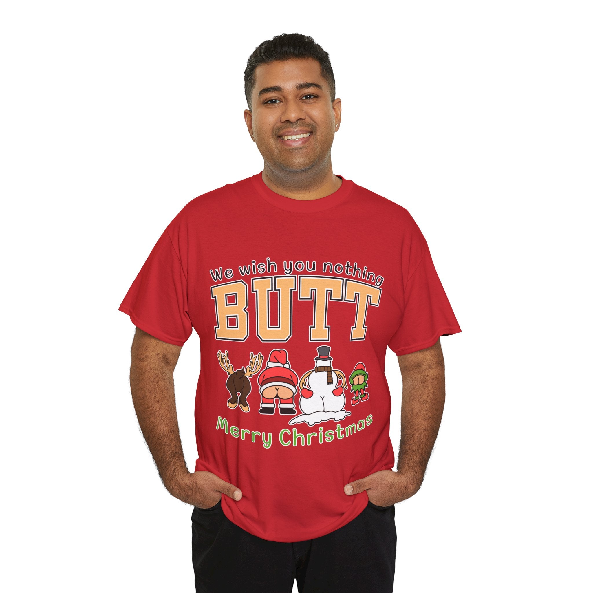 Christmas Butts Unisex Cotton Tee