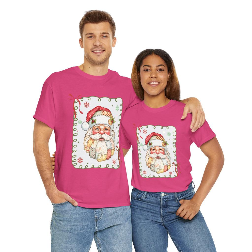 Santa Vintage Unisex Cotton Tee