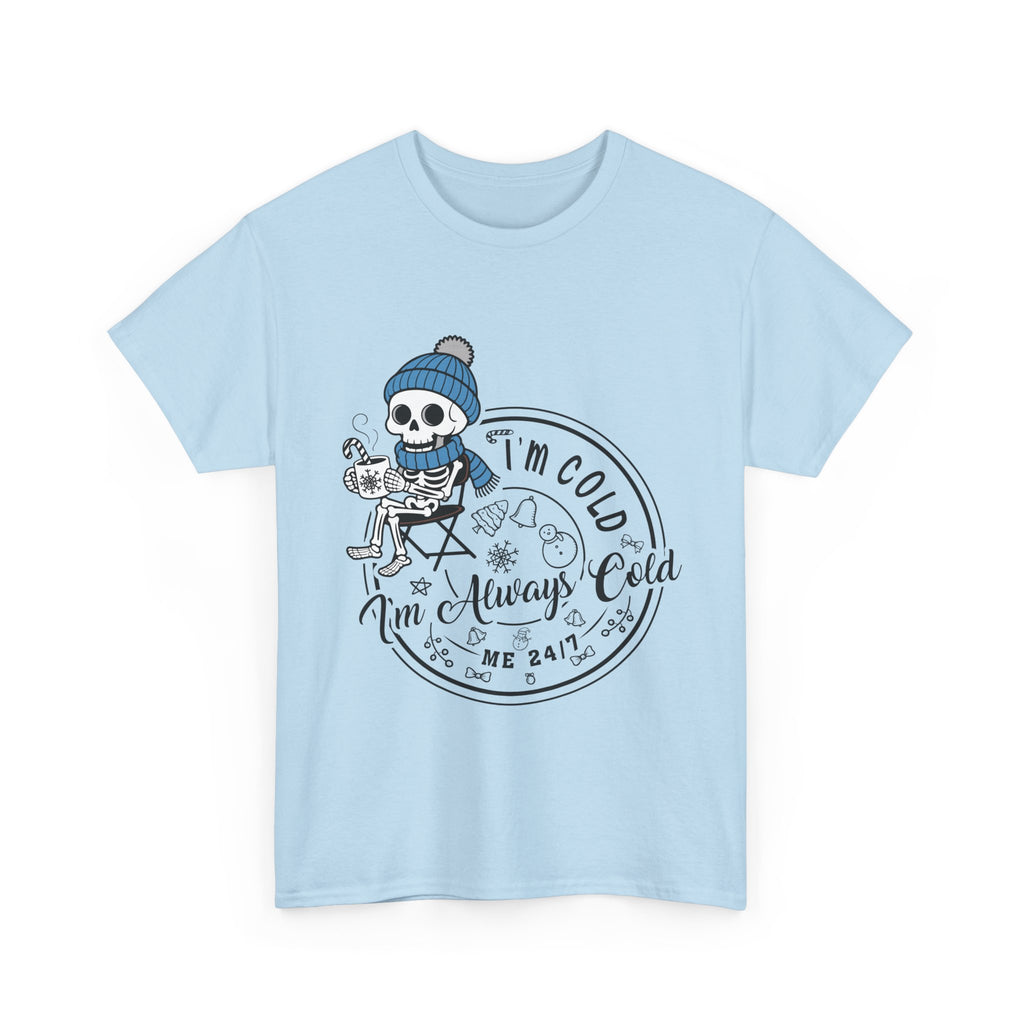 Cozy Skeleton Unisex Cotton Tee