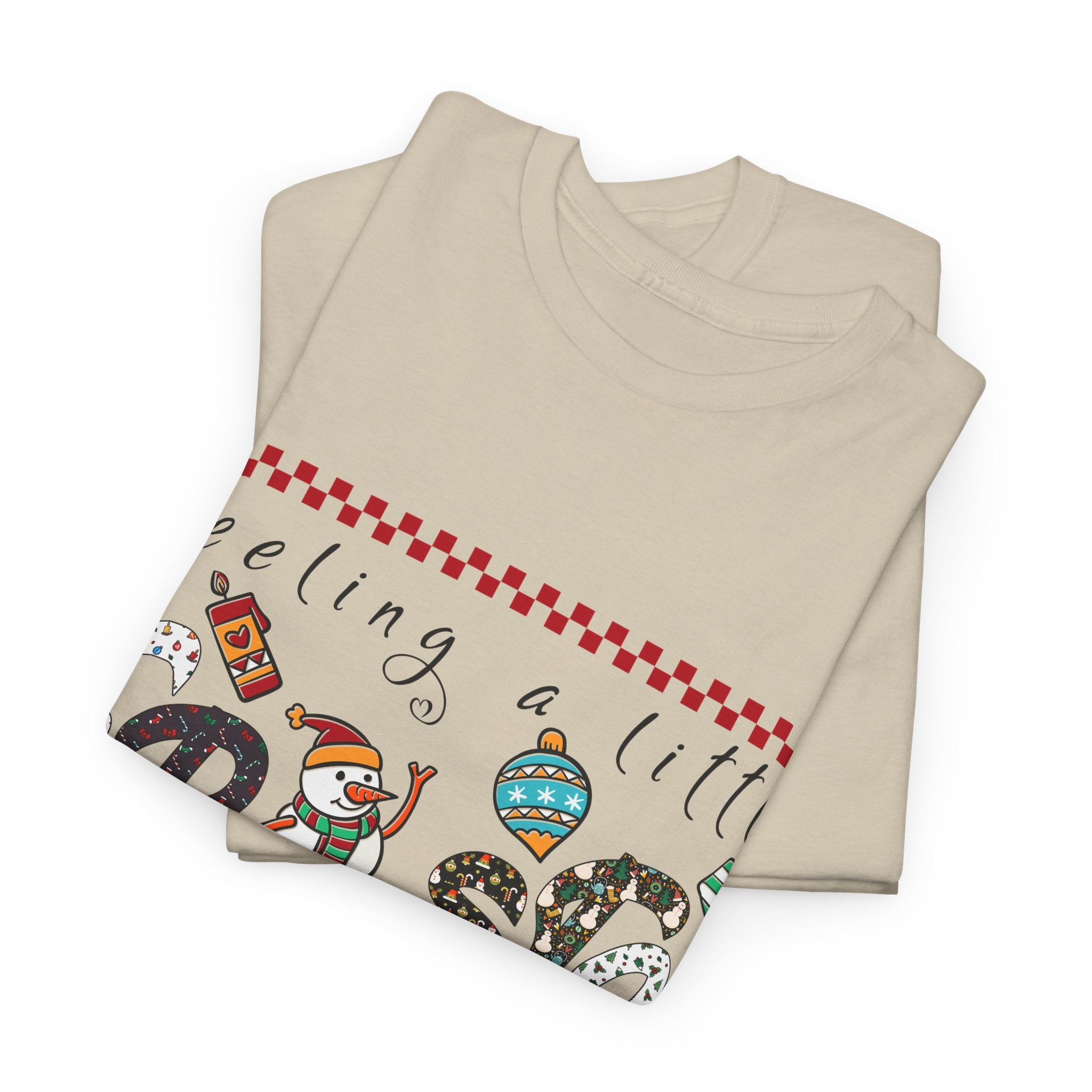 Christmas Frosty Unisex Cotton Tee