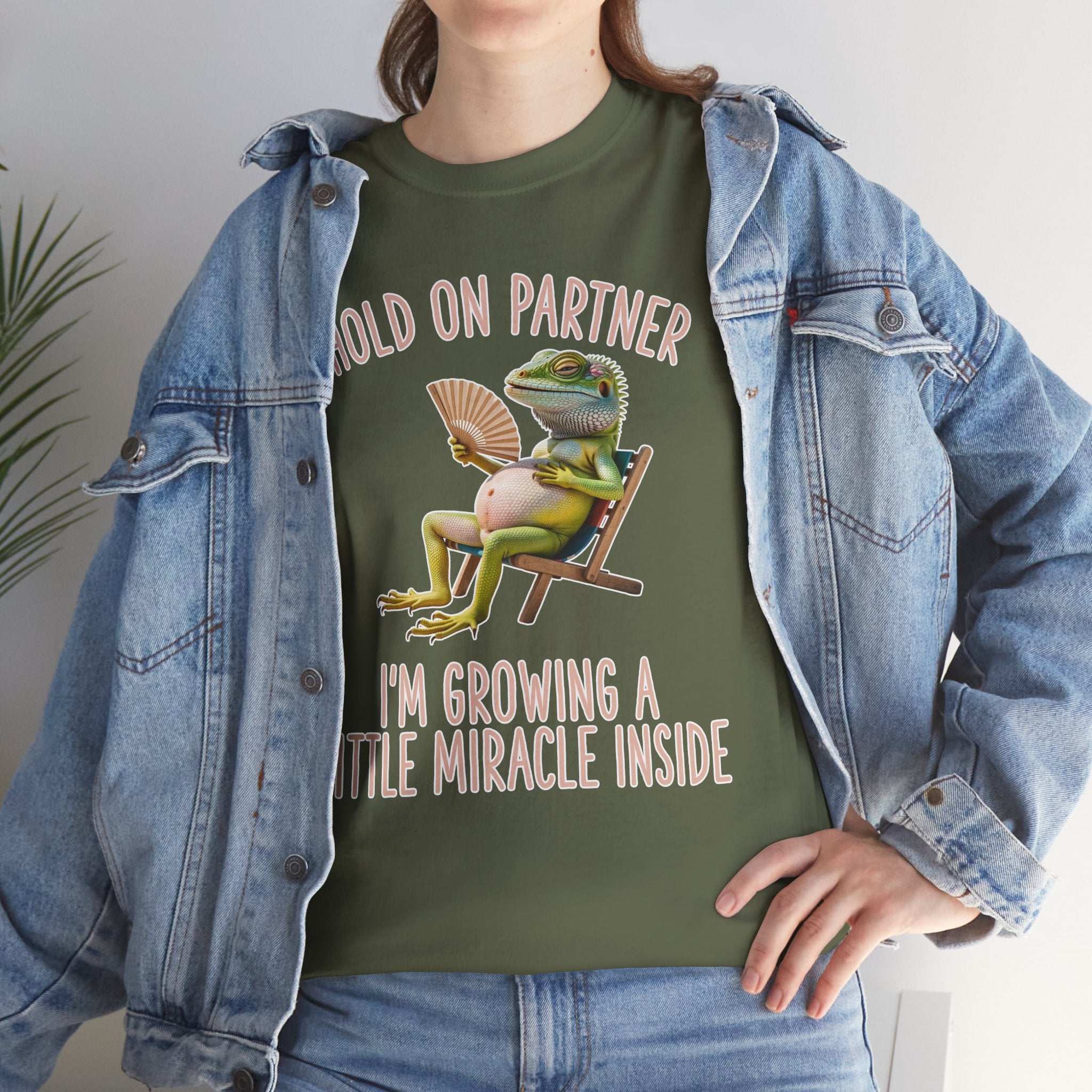 Pregnant Cotton T-Shirt