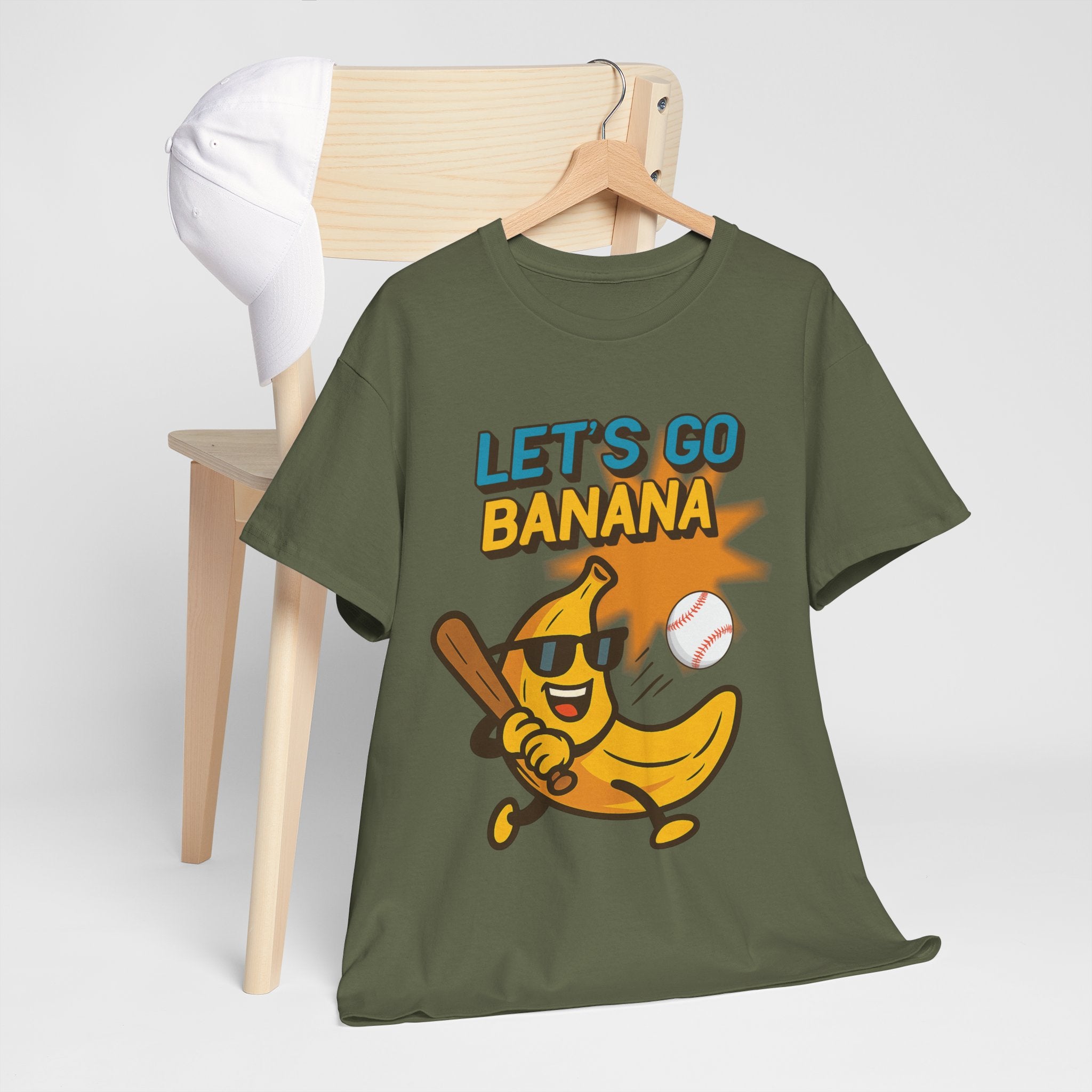 Baseball Banana Unisex Tee