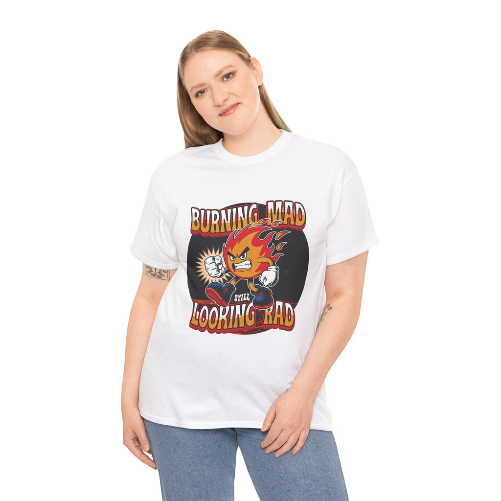 Burning Mad Looking Rad Unisex Tee