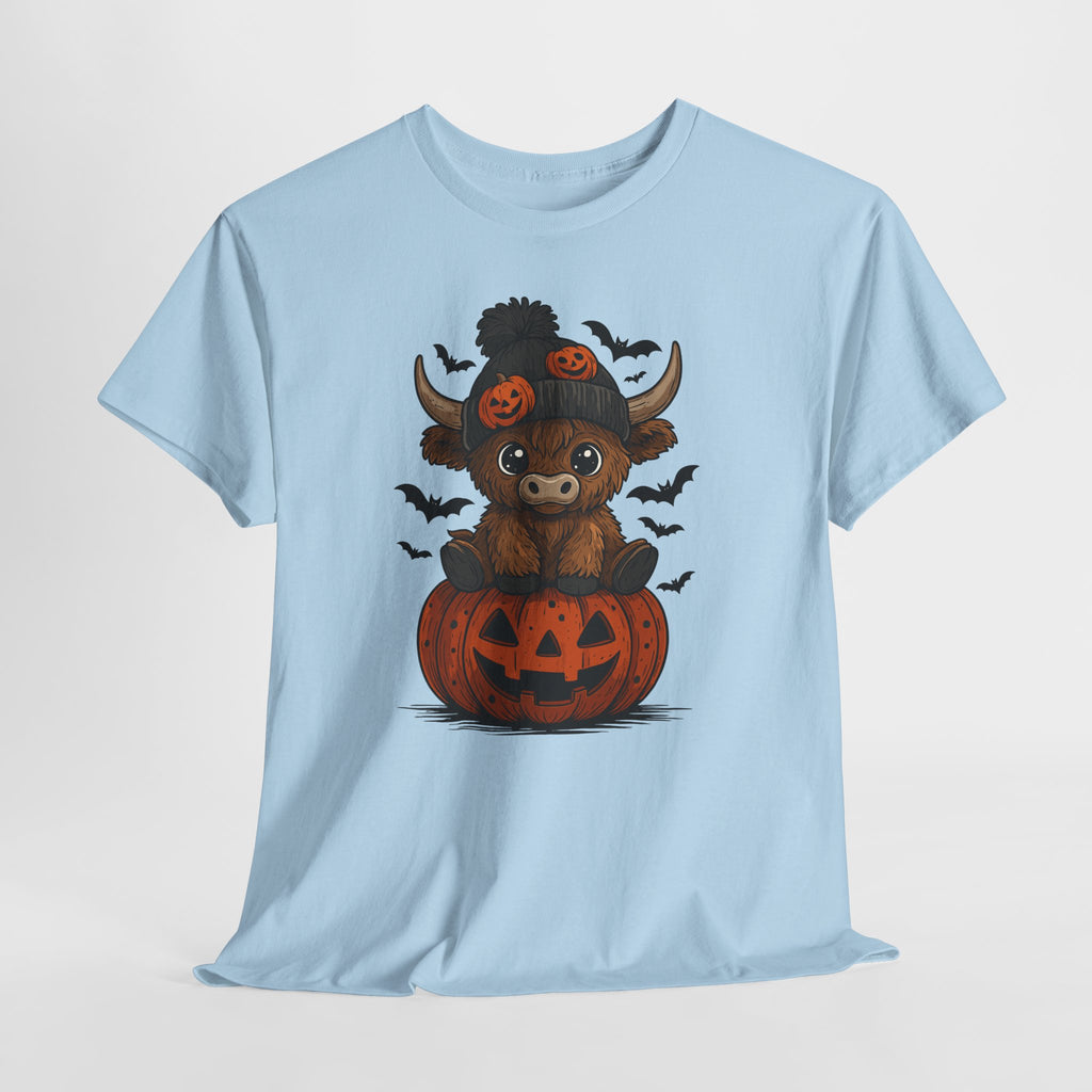 Halloween Cow Unisex Cotton Tshirt