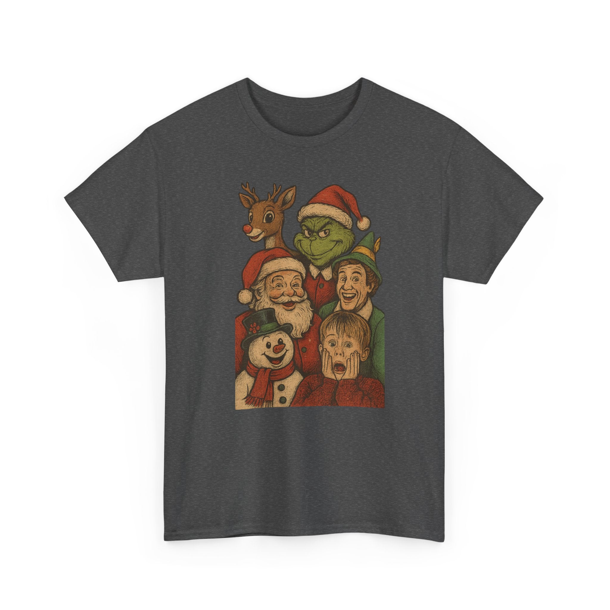 Christmas Icon Vintage Unisex Cotton Tee