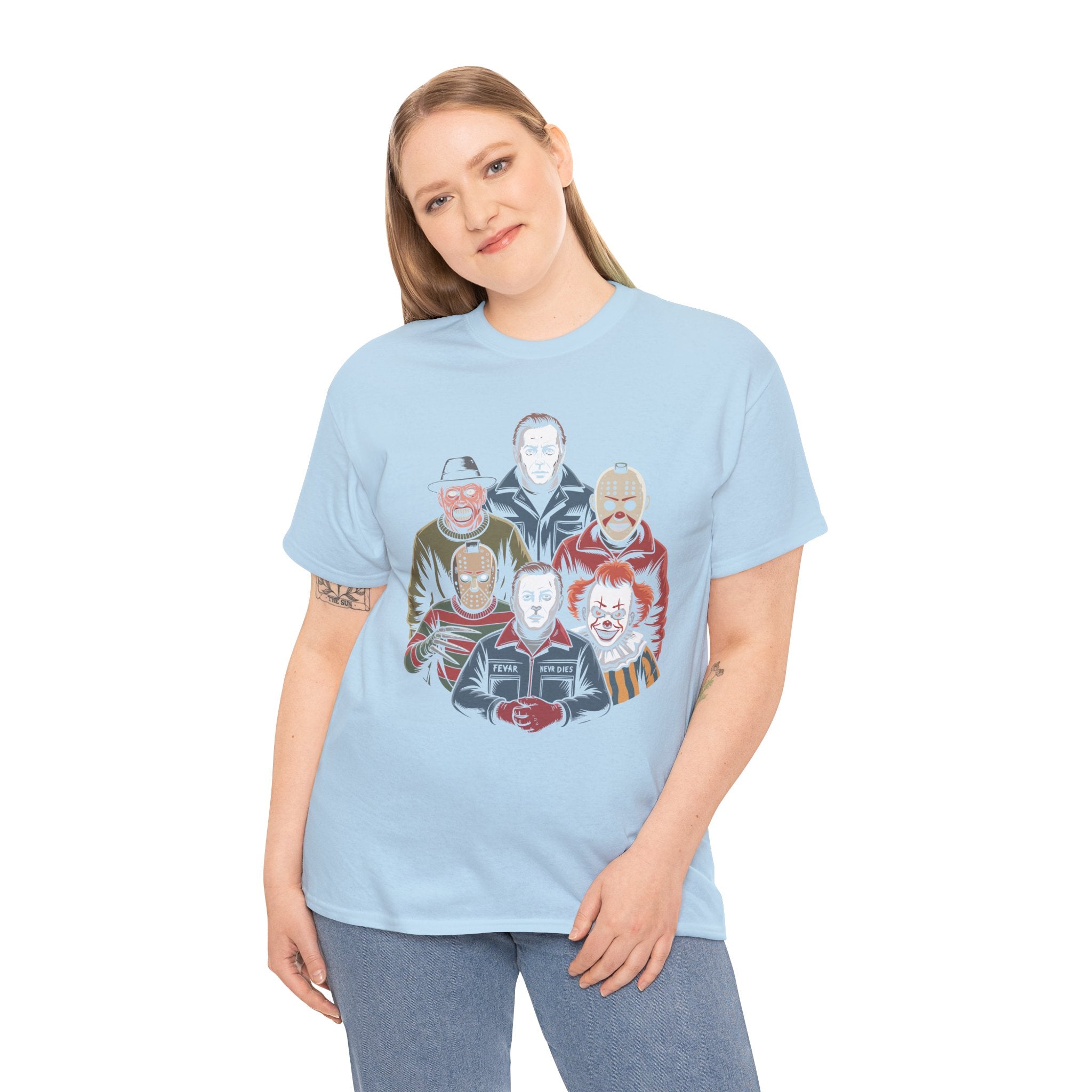 Horror Icons Unisex Cotton Tee