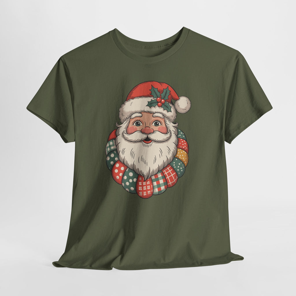 Vintage Santa Unisex Cotton Tee