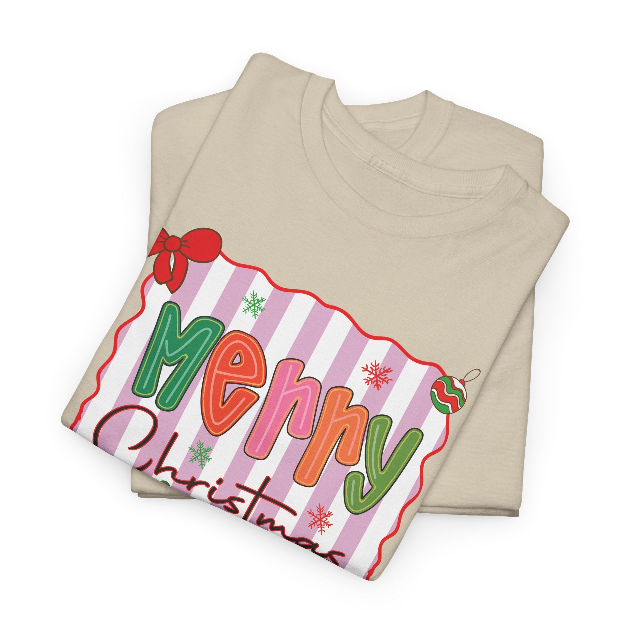 Christmas Snowman Unisex Cotton Tee