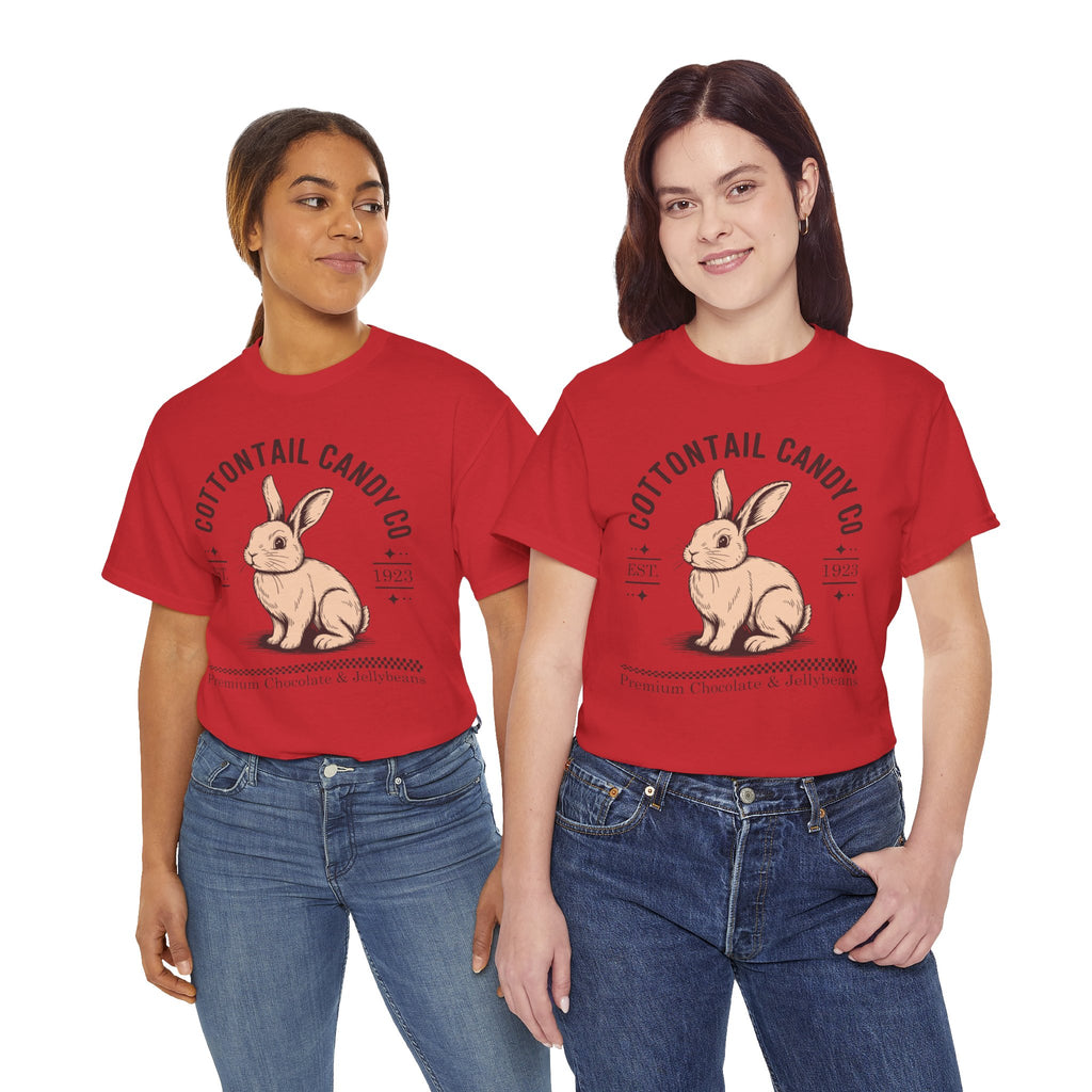 Cottontail Candy Co. Vintage Bunny Unisex Cotton Tee