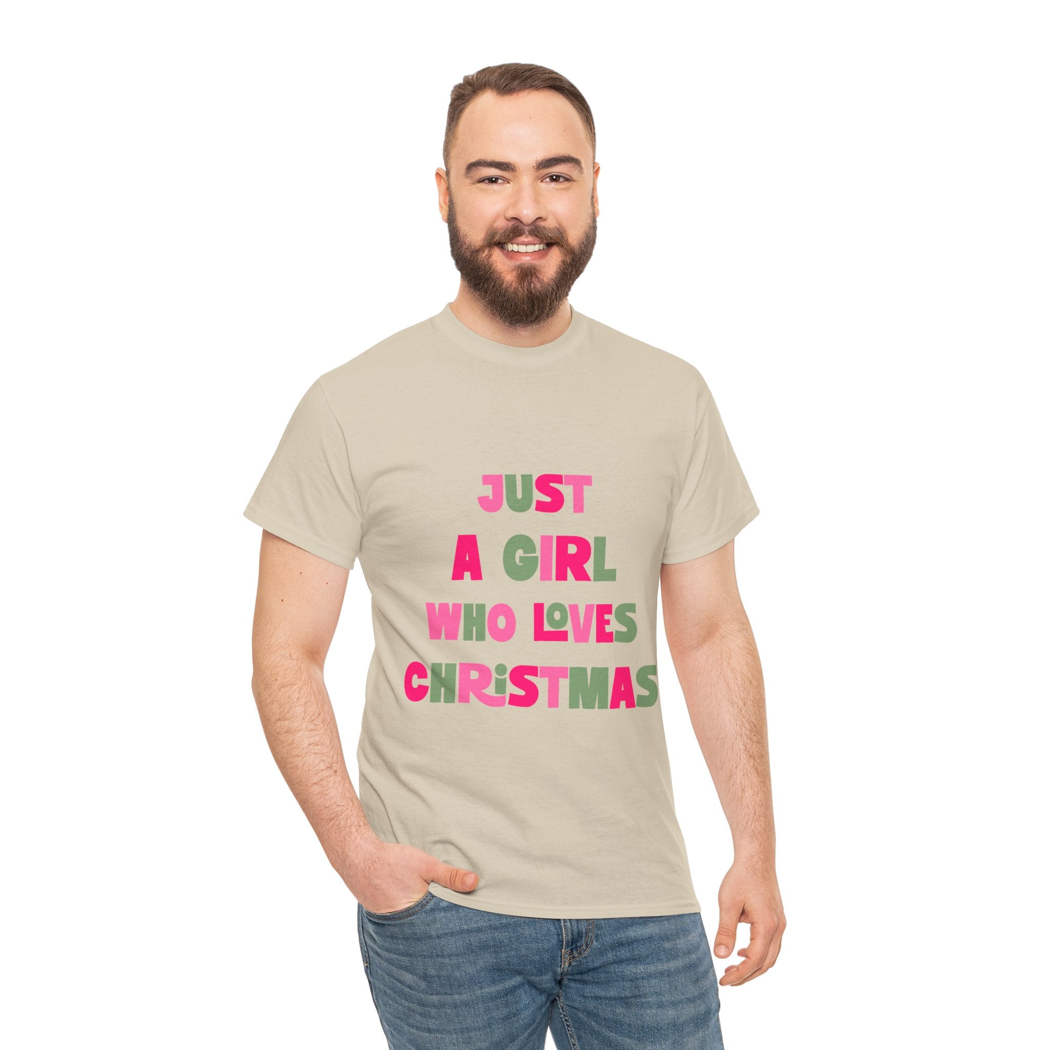 Christmas Text Unisex Cotton Tee