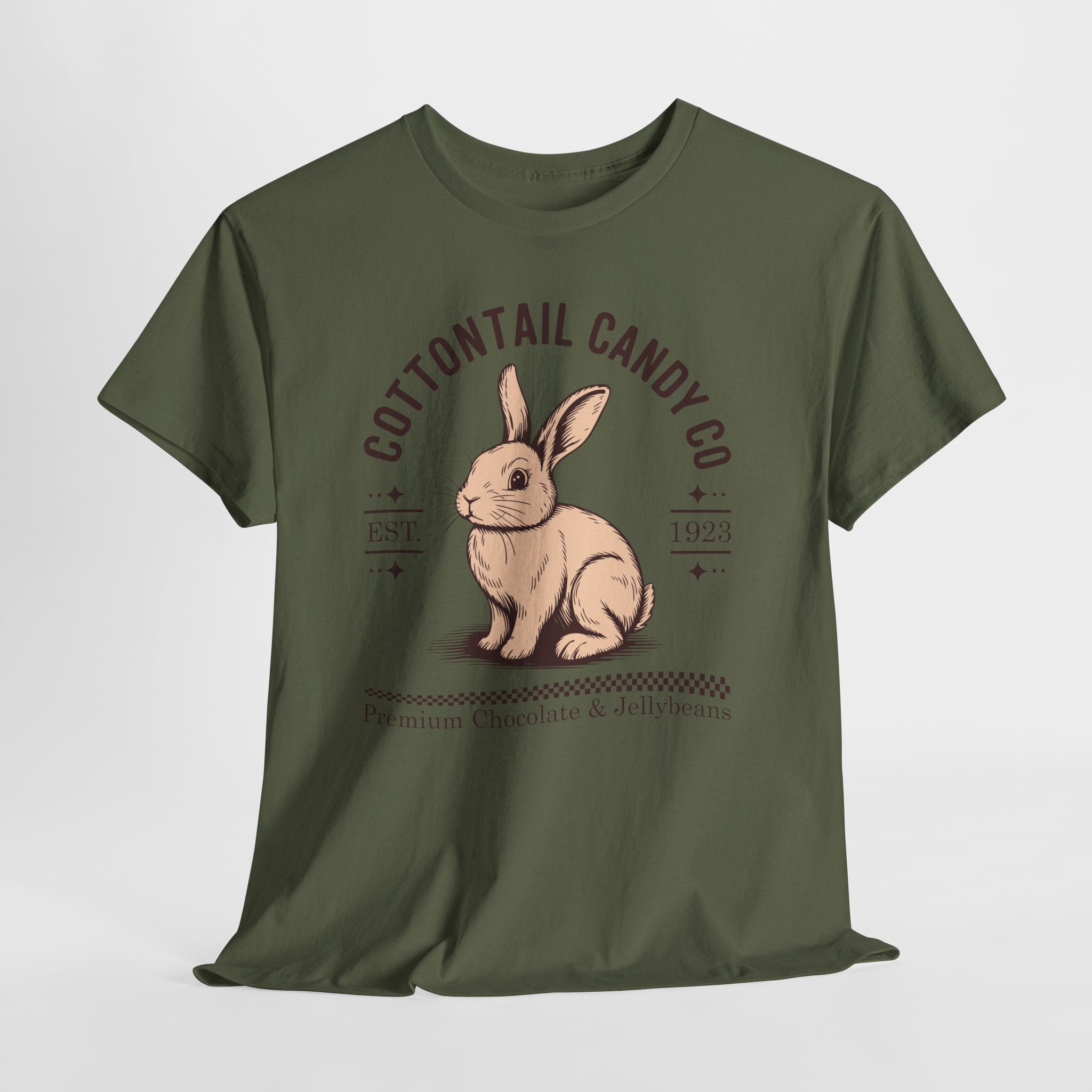 Cottontail Candy Co. Vintage Bunny Unisex Cotton Tee
