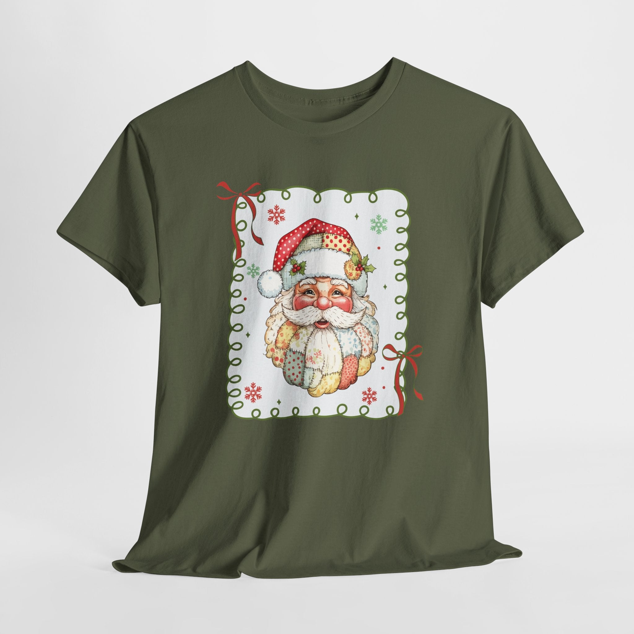 Santa Vintage Unisex Cotton Tee