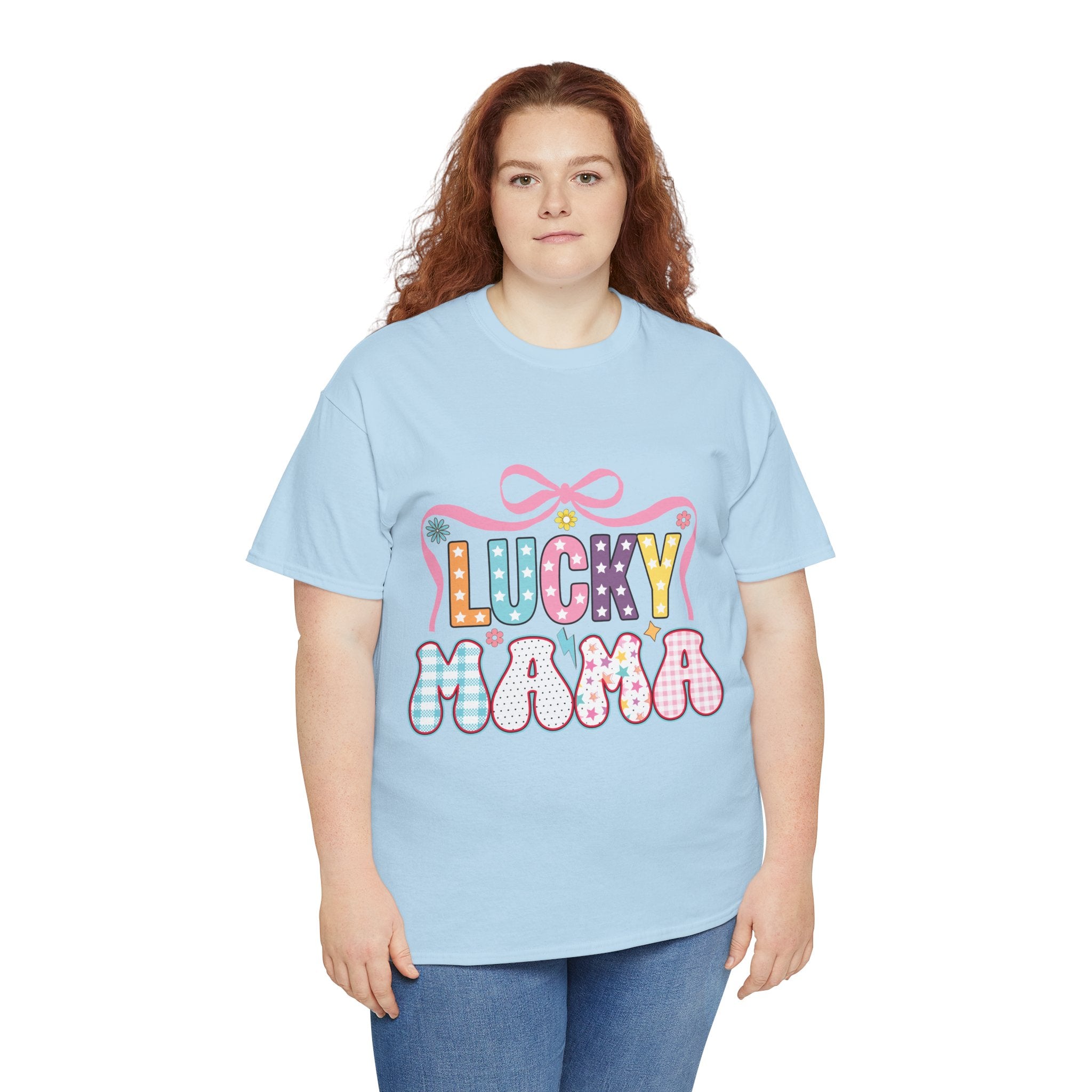 Lucky Mama Unisex Cotton Tee
