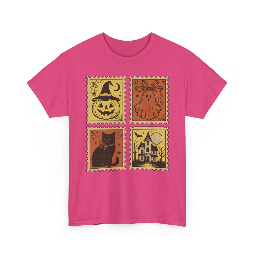 Halloween Stamp Collection Unisex Cotton Tee