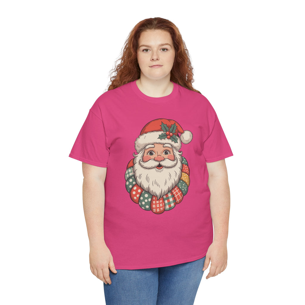 Vintage Santa Unisex Cotton Tee
