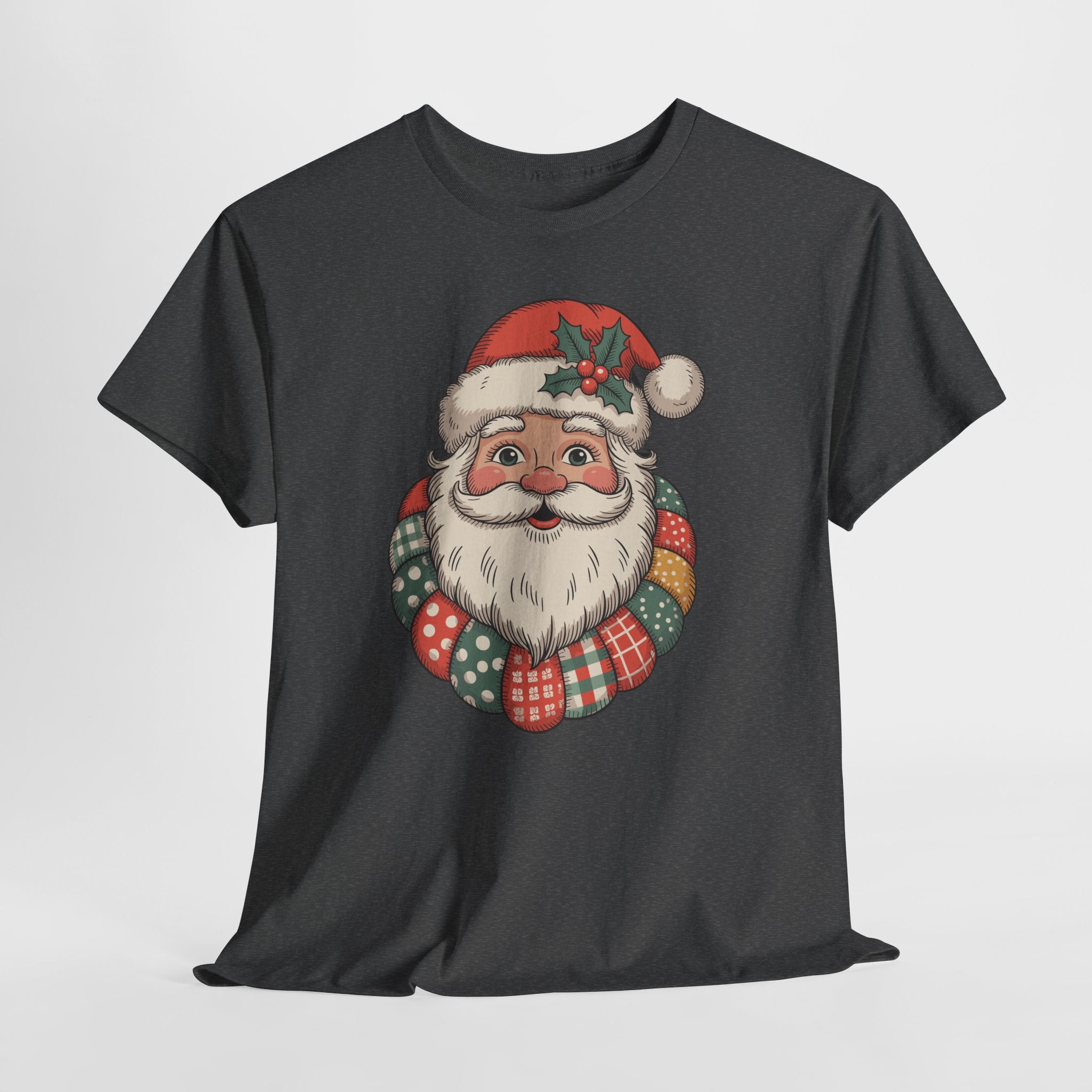 Vintage Santa Unisex Cotton Tee