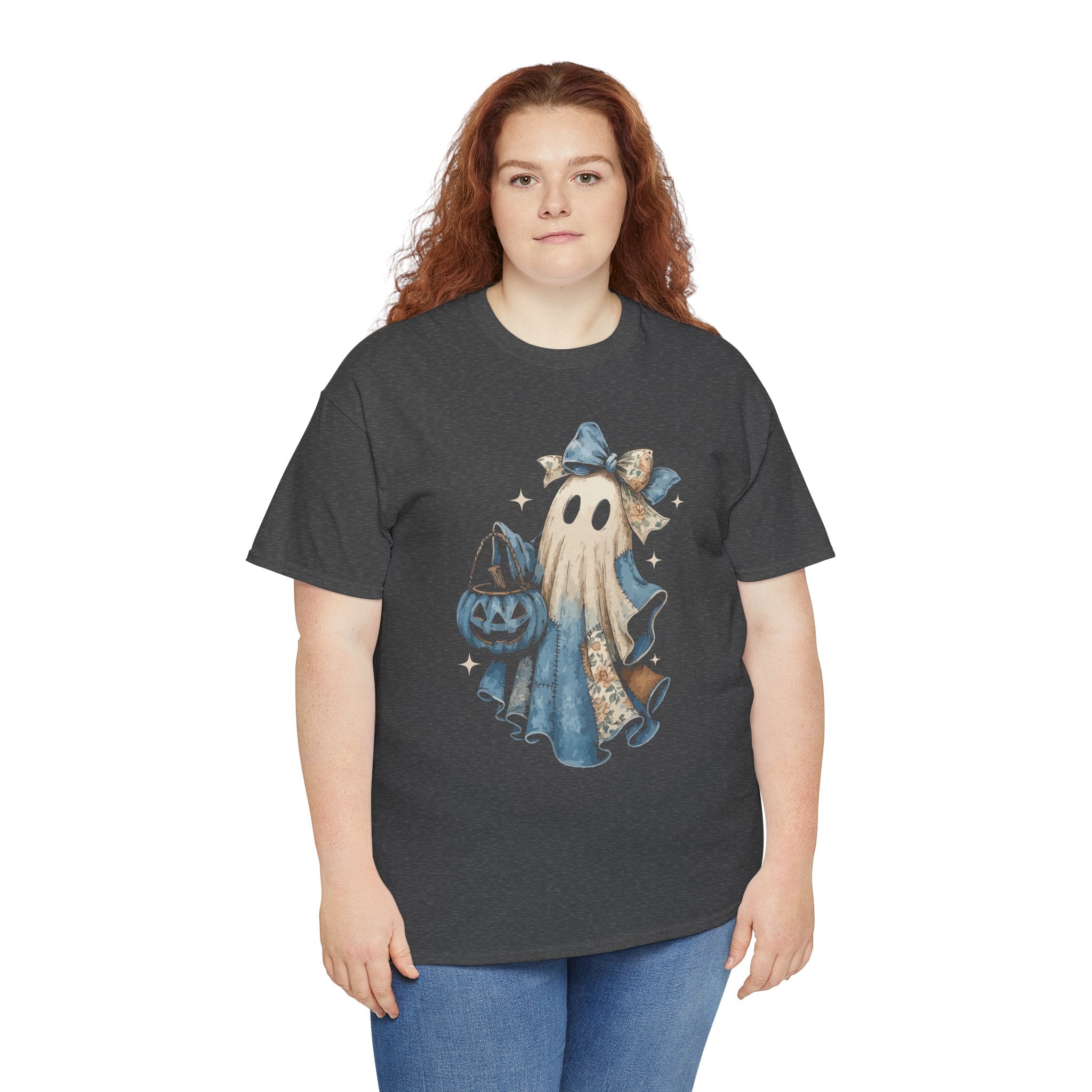 Ghost Halloween Unisex Cotton Tee