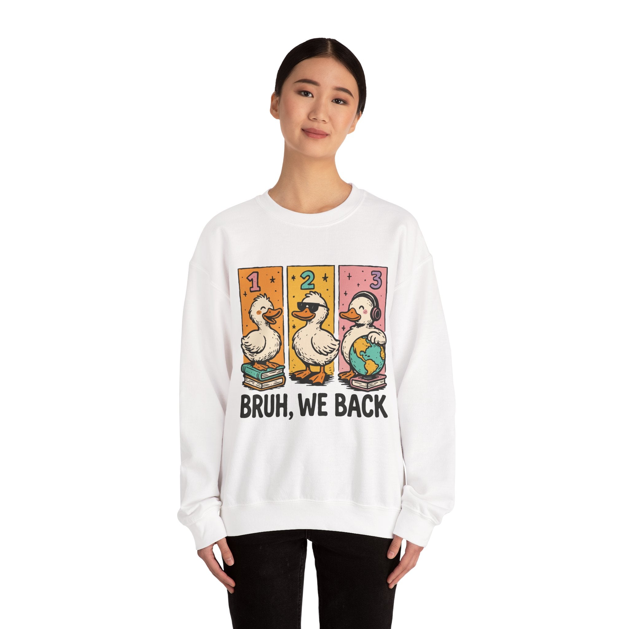 Funny Unisex Duck Graphic Sweatshirt