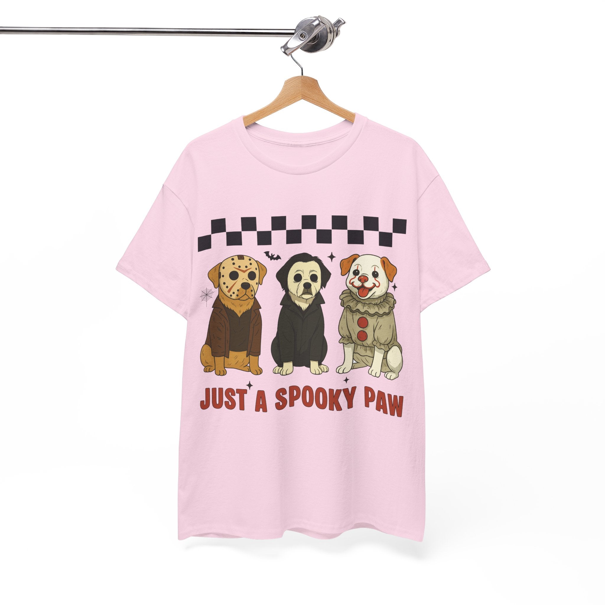 Halloween "Just A Spooky Paw" Unisex Cotton Tee